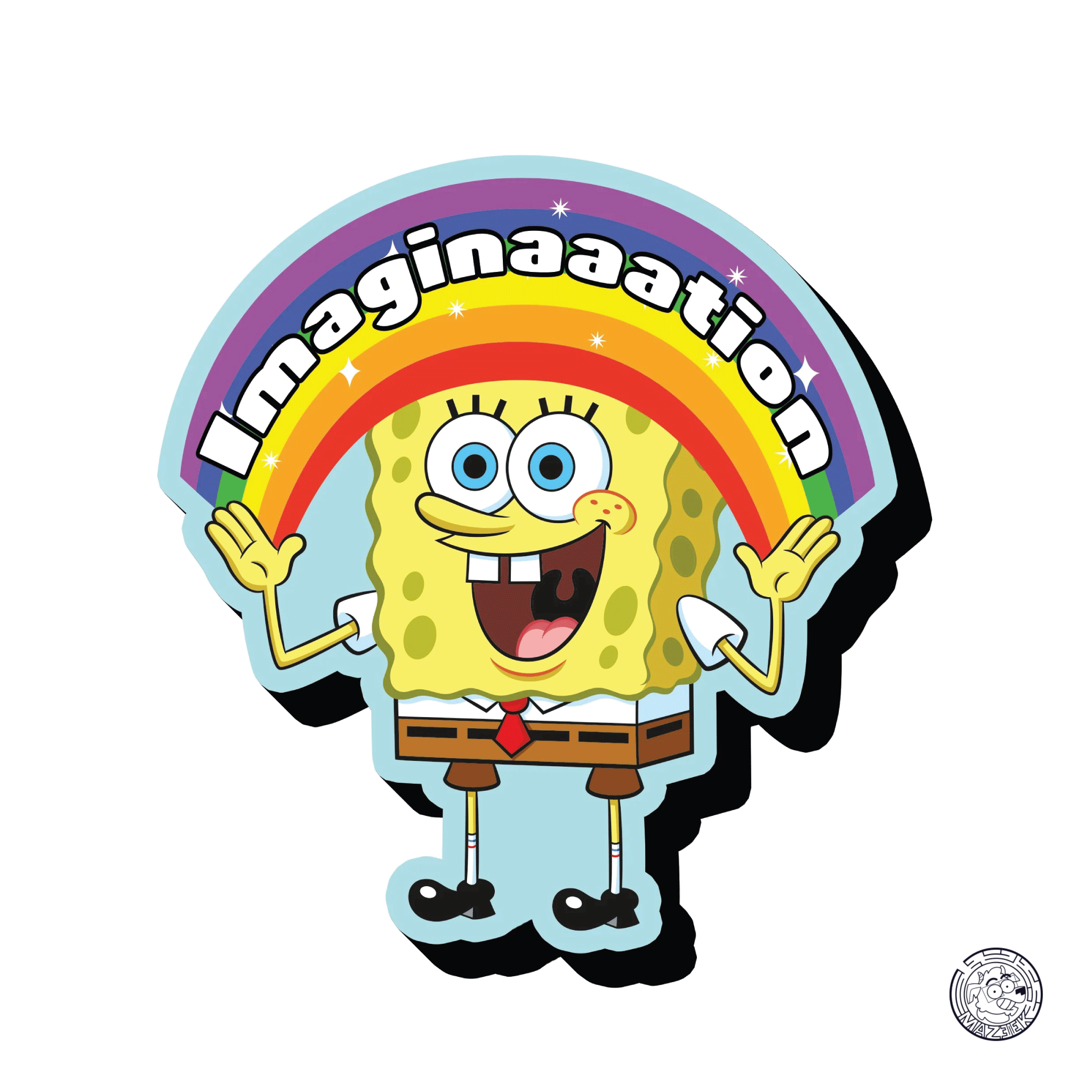 Magnete - SPONGEBOB SQUAREPANTES - Imagination - Chunky Magnet