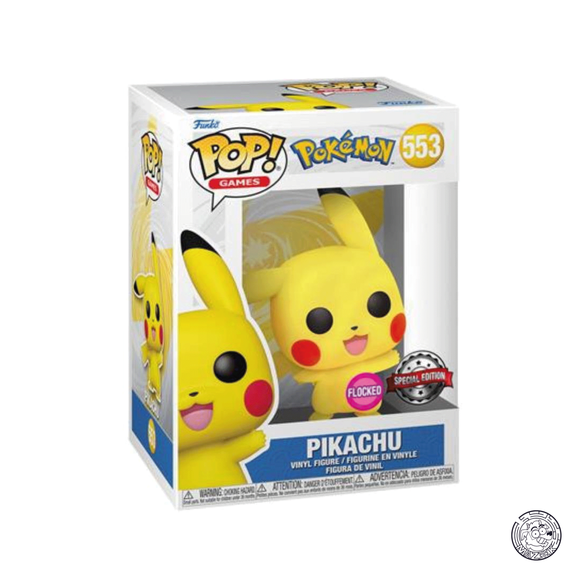 Funko POP! Pokemon: Pikachu (Flocked) 553