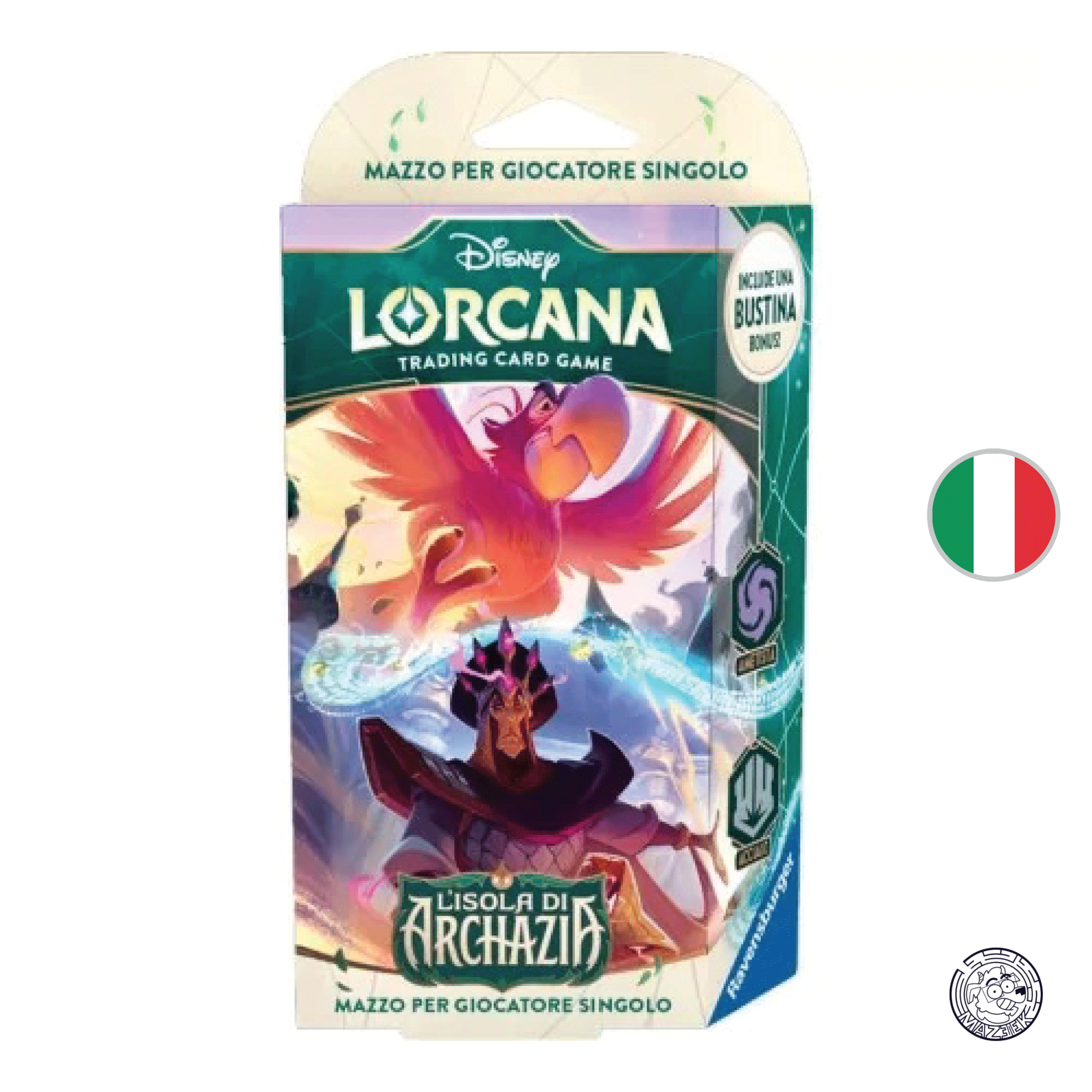 Lorcana! l'Isola di Archazia - Starter Deck - "Ametista/Acciaio" ITA