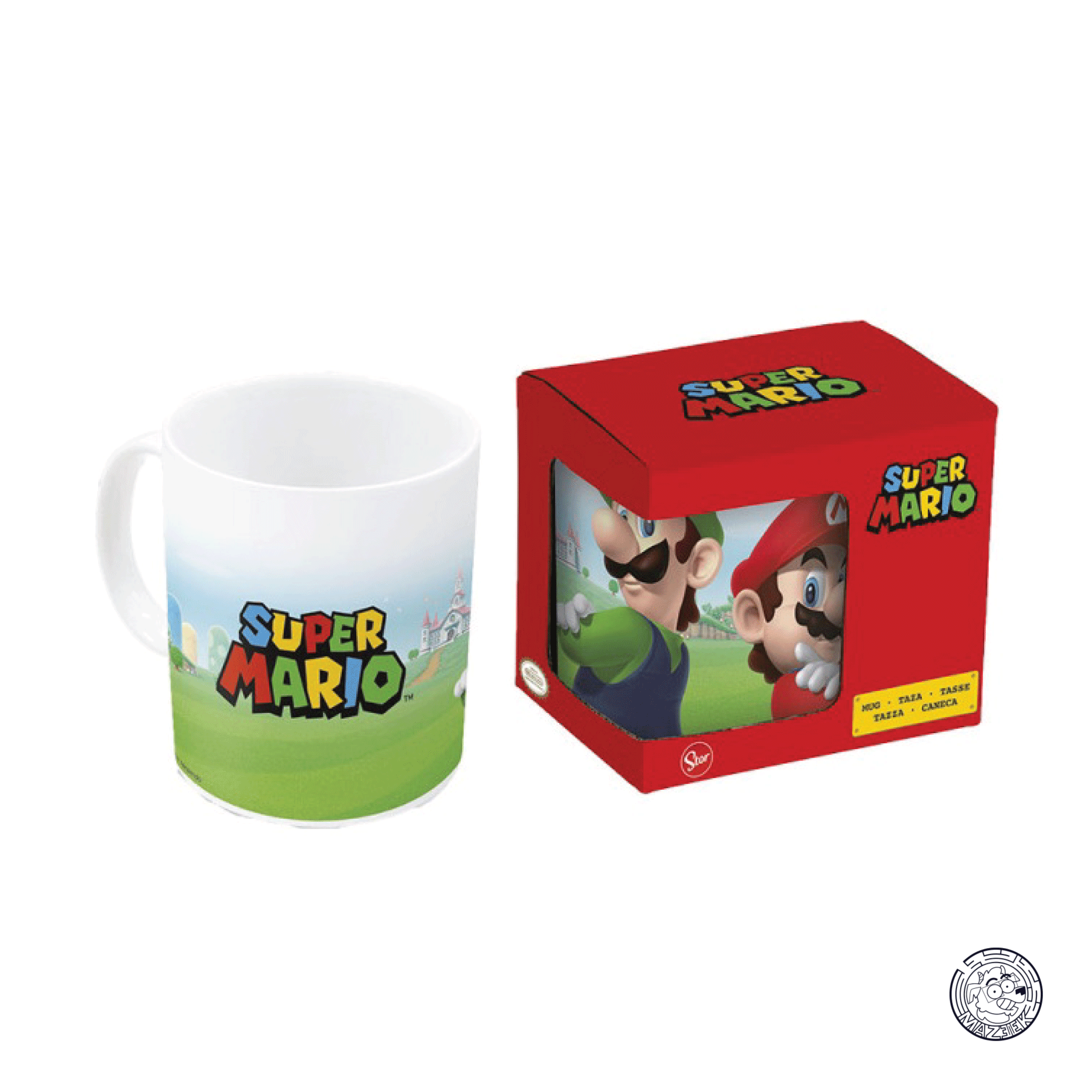 Tazza 3D - SUPER MARIO - Mario & Luigi - Ceramic Mug 11oz