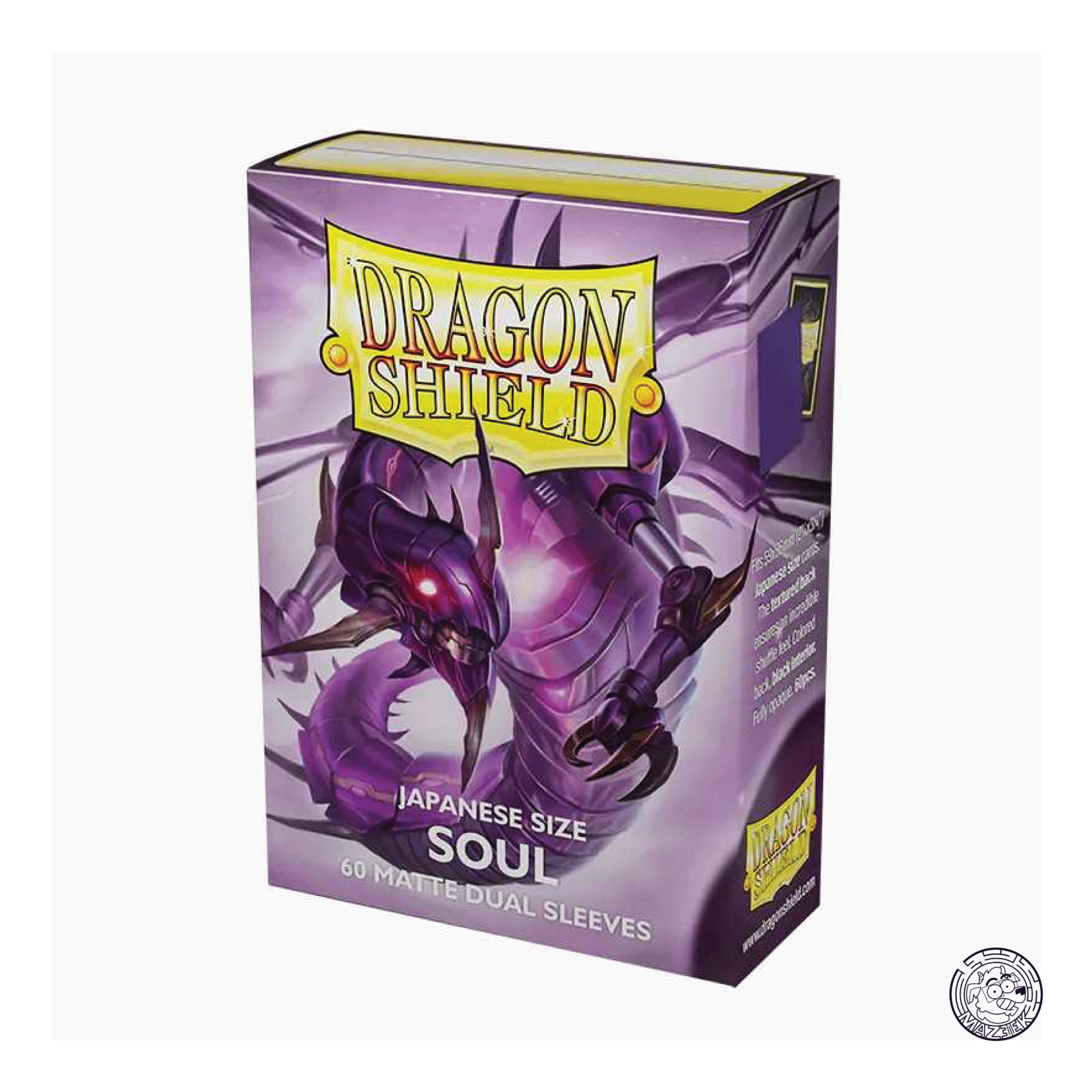 Dragon Shield - 60 Sleeves Matte: Japanese Size 62x89 mm (Soul)