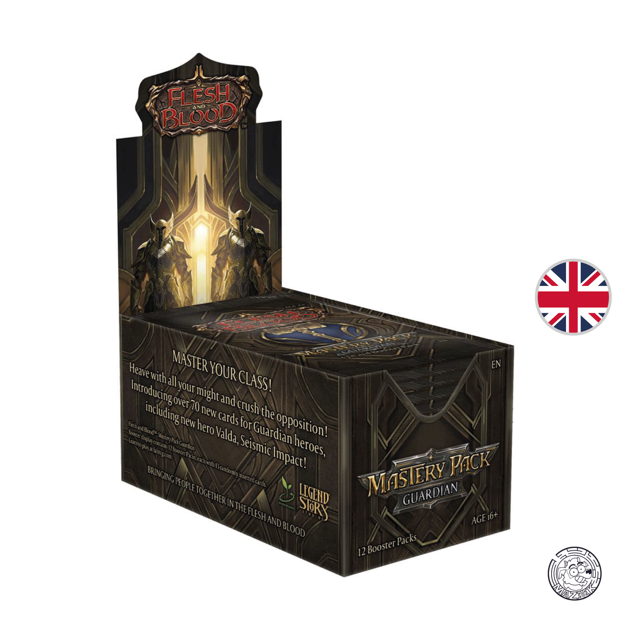 Flesh and Blood - BOX - Mastery Pack Guardian (12 booster) ENG