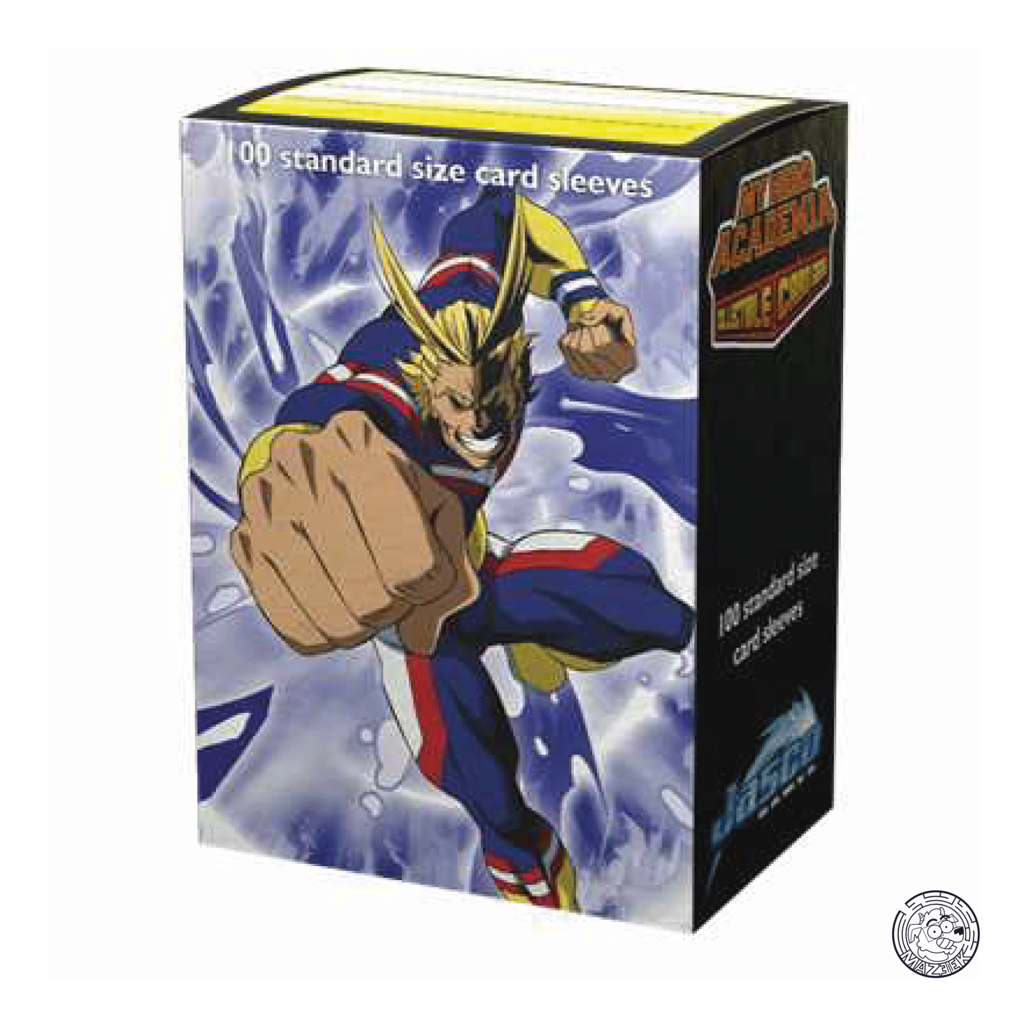 Dragon Shield - 100 Sleeves Matte Jasco: Standard Size 66,5x92,5 mm (All Might)