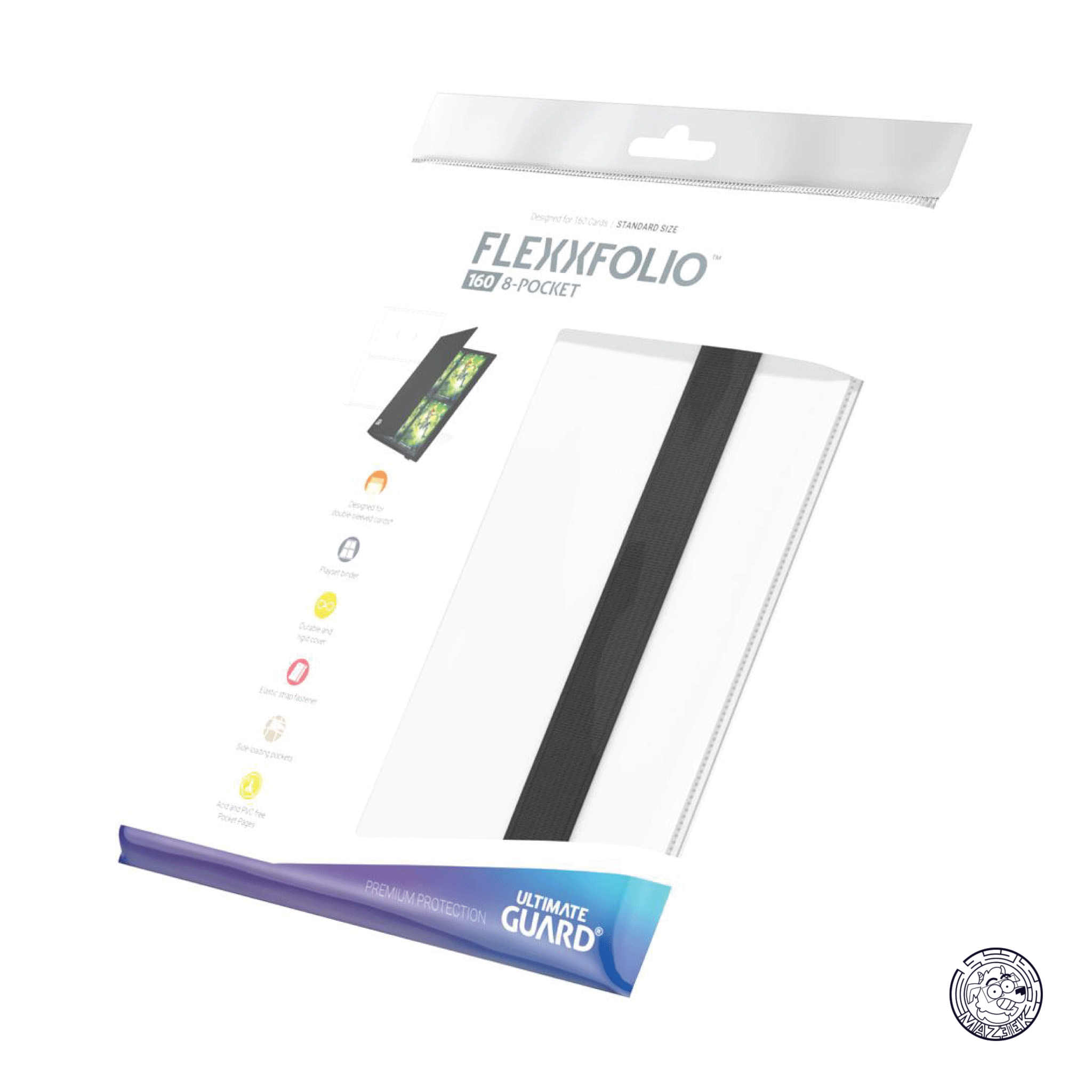 Ultimate Guard - Flexxfolio 160 - 8-Pocket (White)