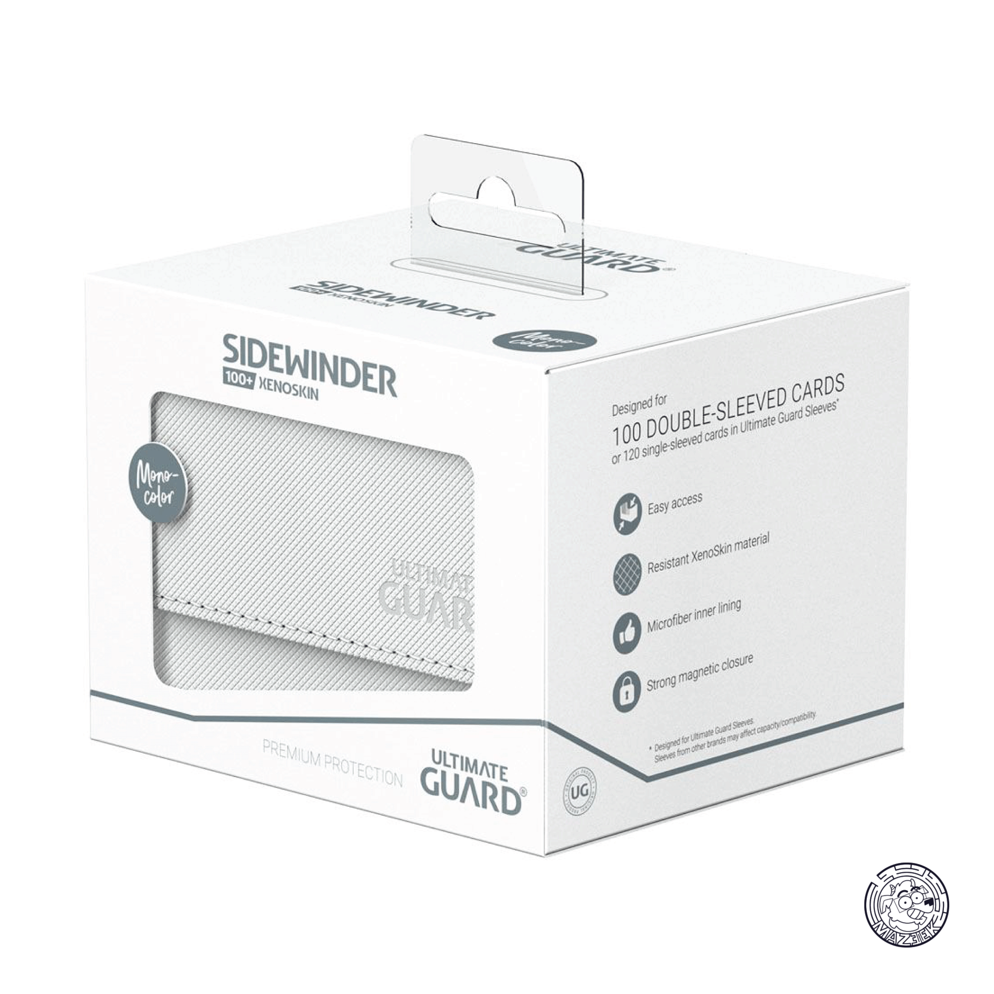 Ultimate Guard - Sidewinder 100+ XenoSkin Monocolor (White)