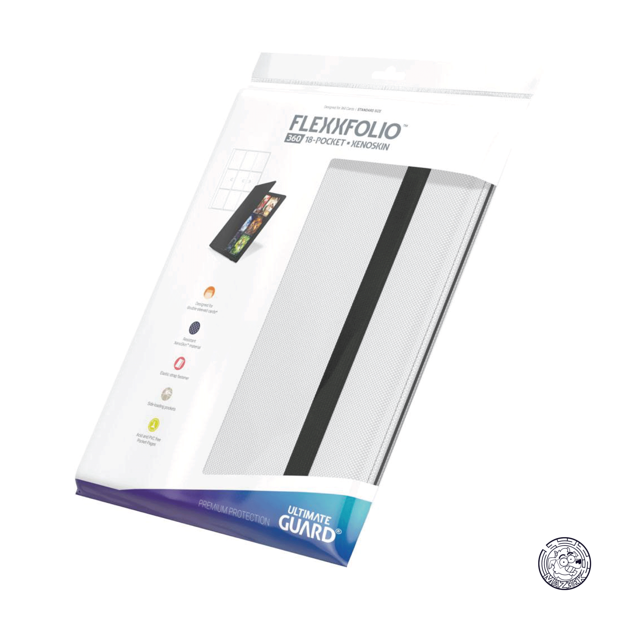 Ultimate Guard - Flexxfolio 360 - 18-Pocket XenoSkin (White)