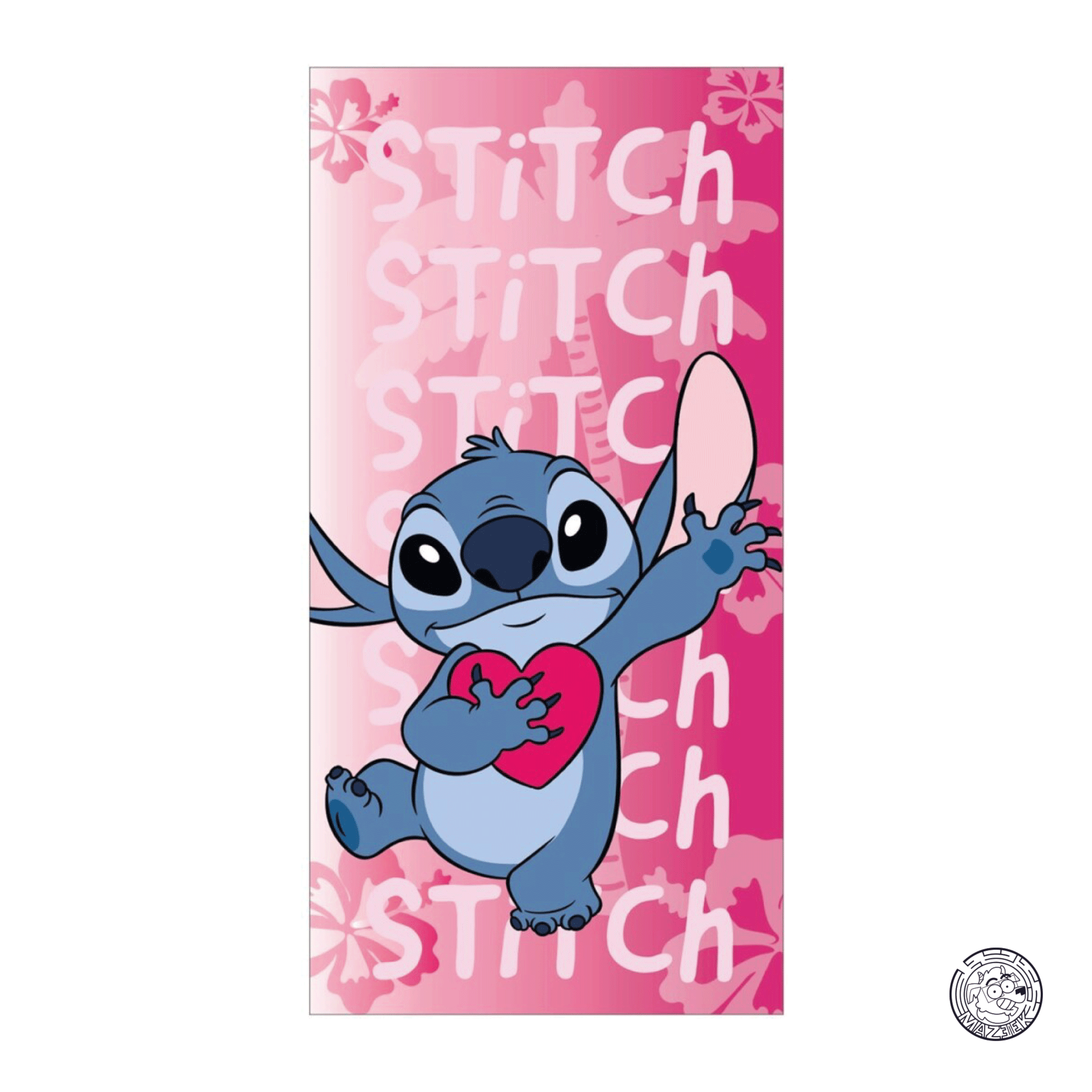 Asciugamano - DISNEY - Stitch "Heart" - Beach Towel 70x140cm