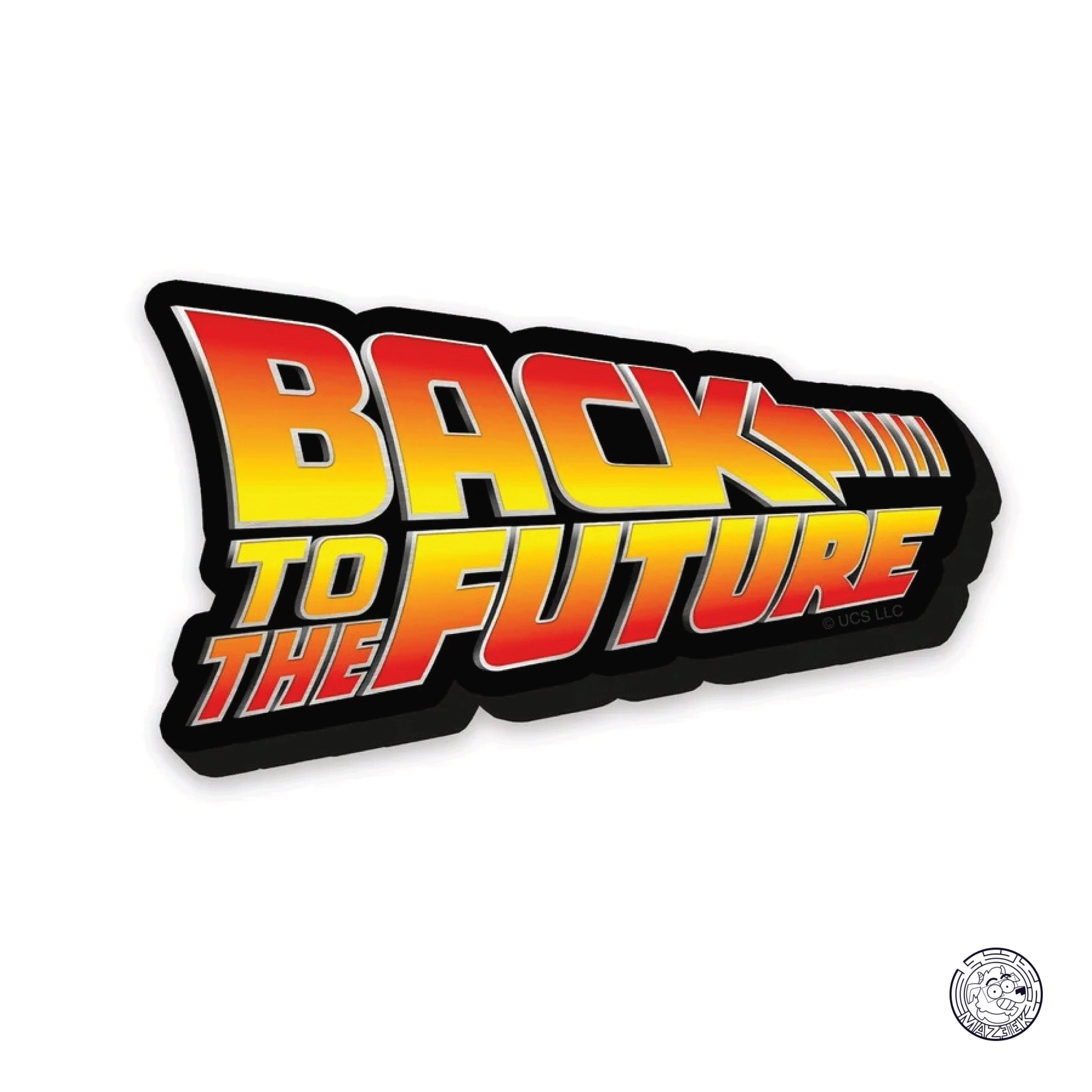 Magnete - BACK TO THE FUTURE - Logo - Chunky Magnet