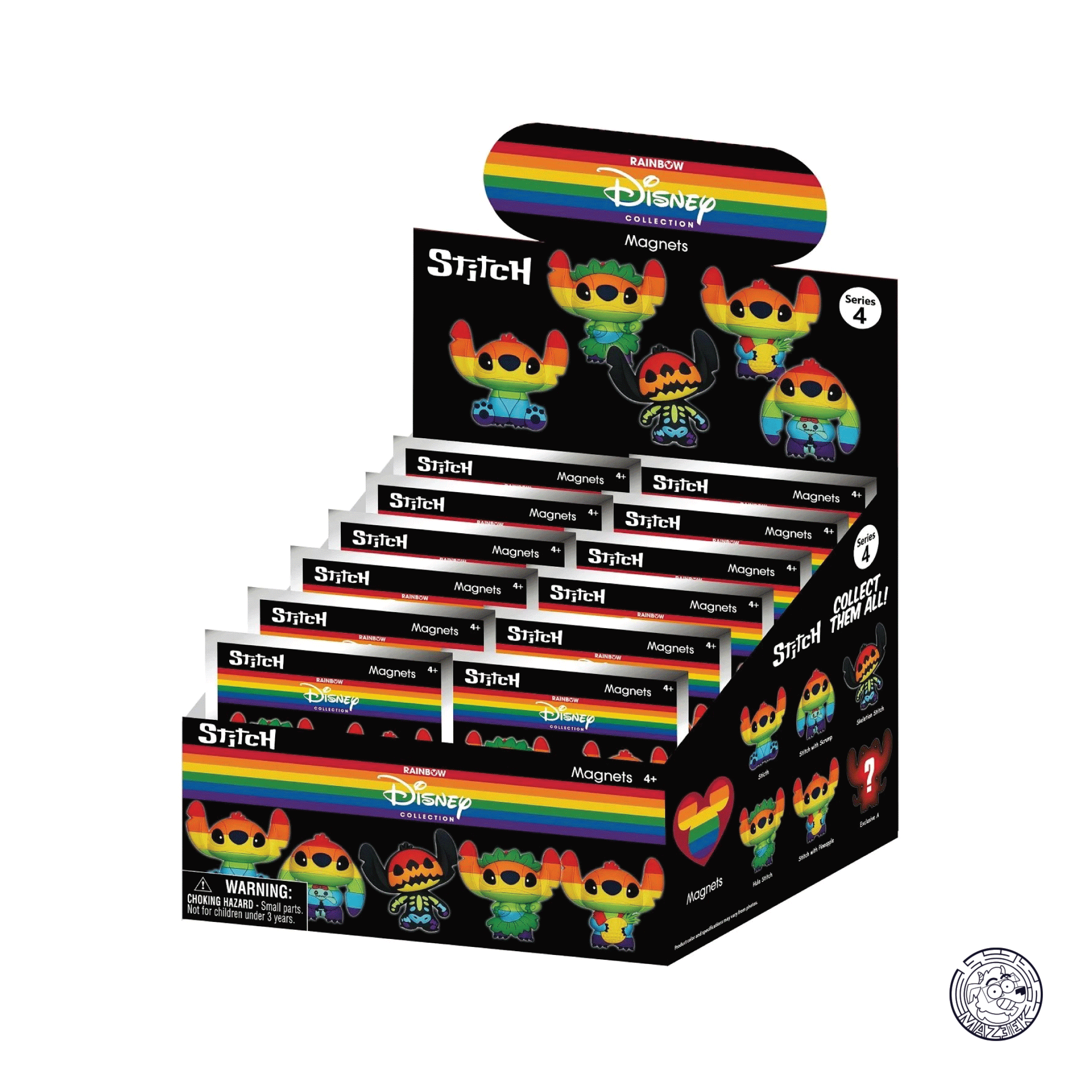 Figure! STITCH - Serie 4 - 3D Foam Magnets in blind bags (random)