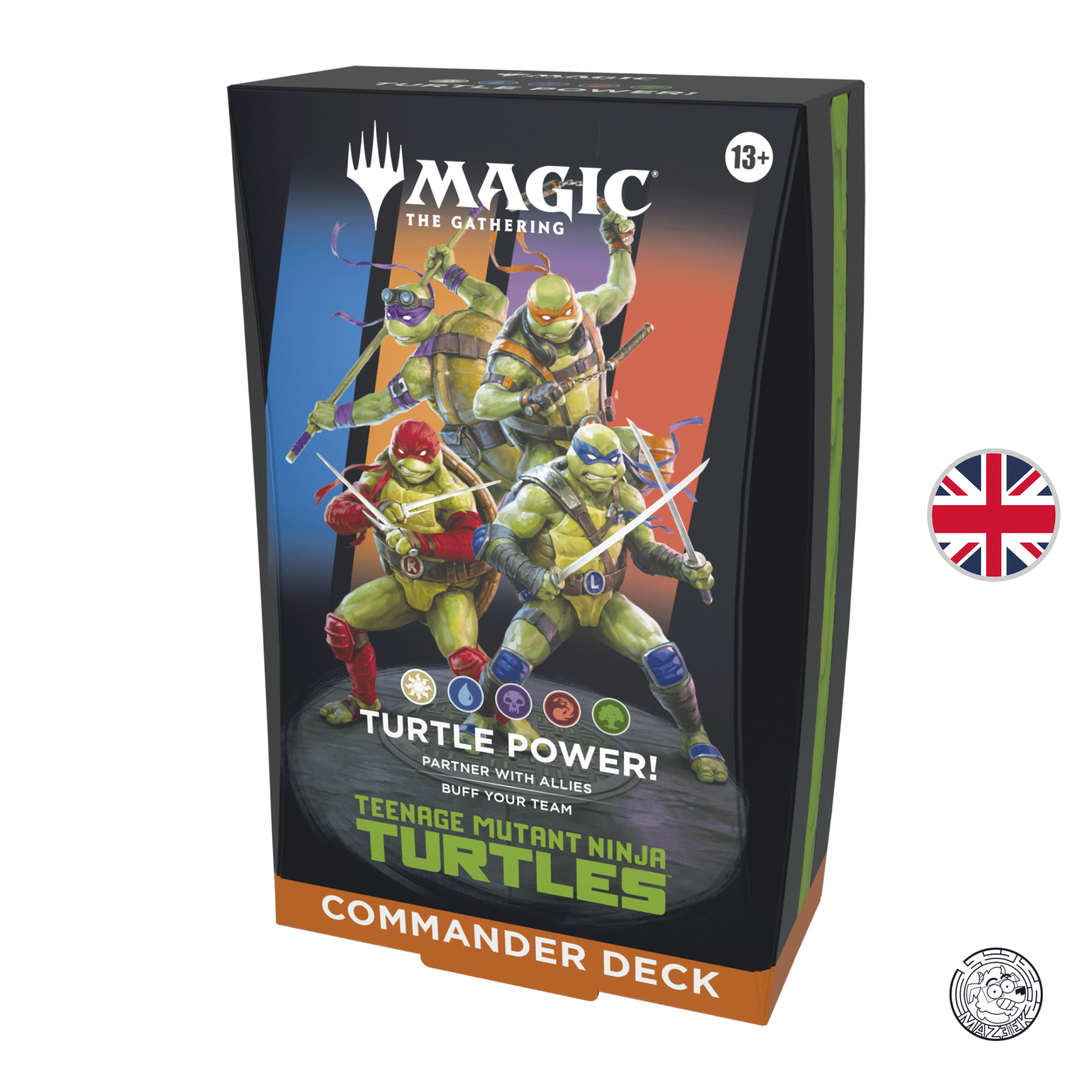 Magic the Gathering - BOX Commander Deck: Teenage Mutant Ninja Turtles ENG