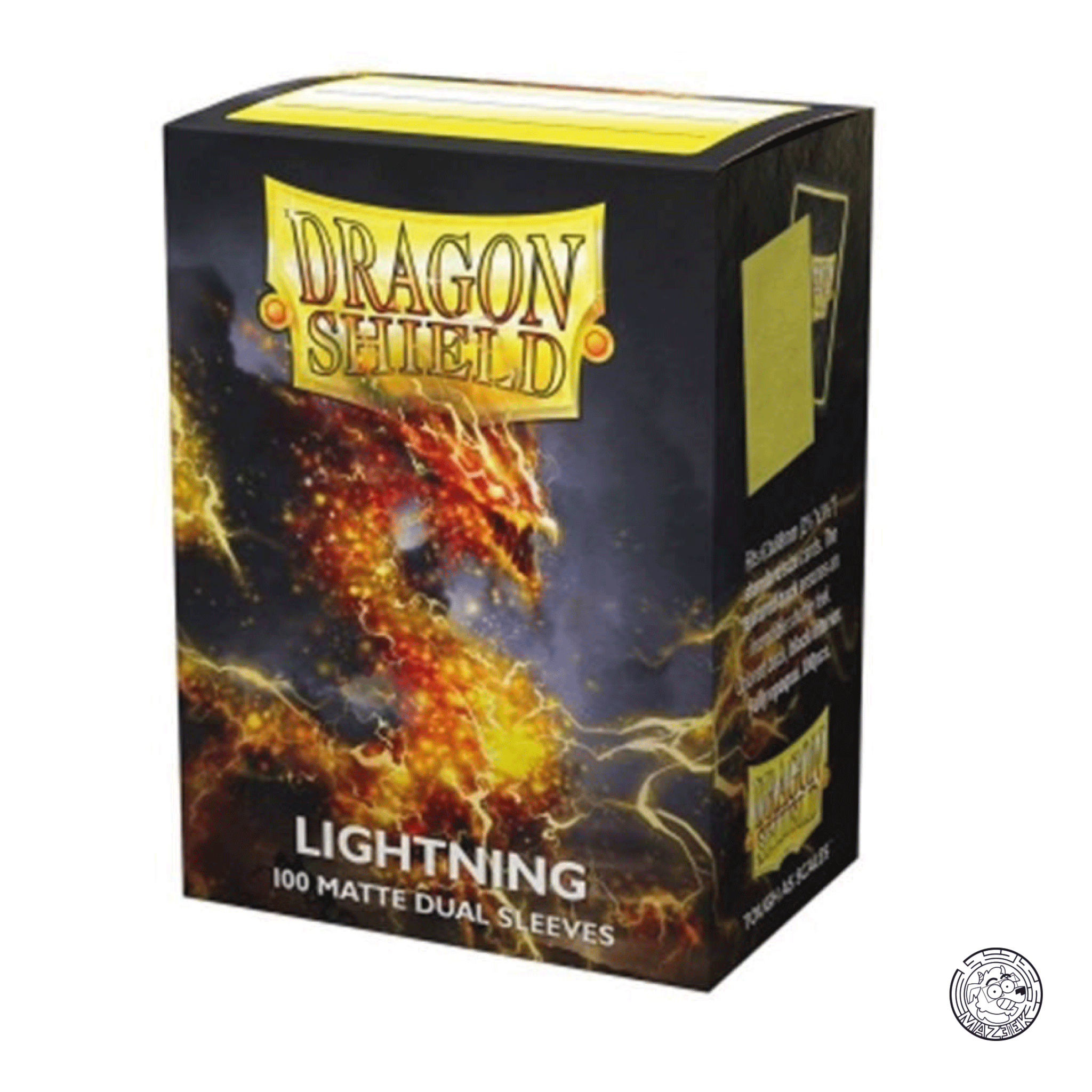 Dragon Shield - 100 Sleeves Matte Dual: Standard Size 66,5x92,5 mm (Lightning)