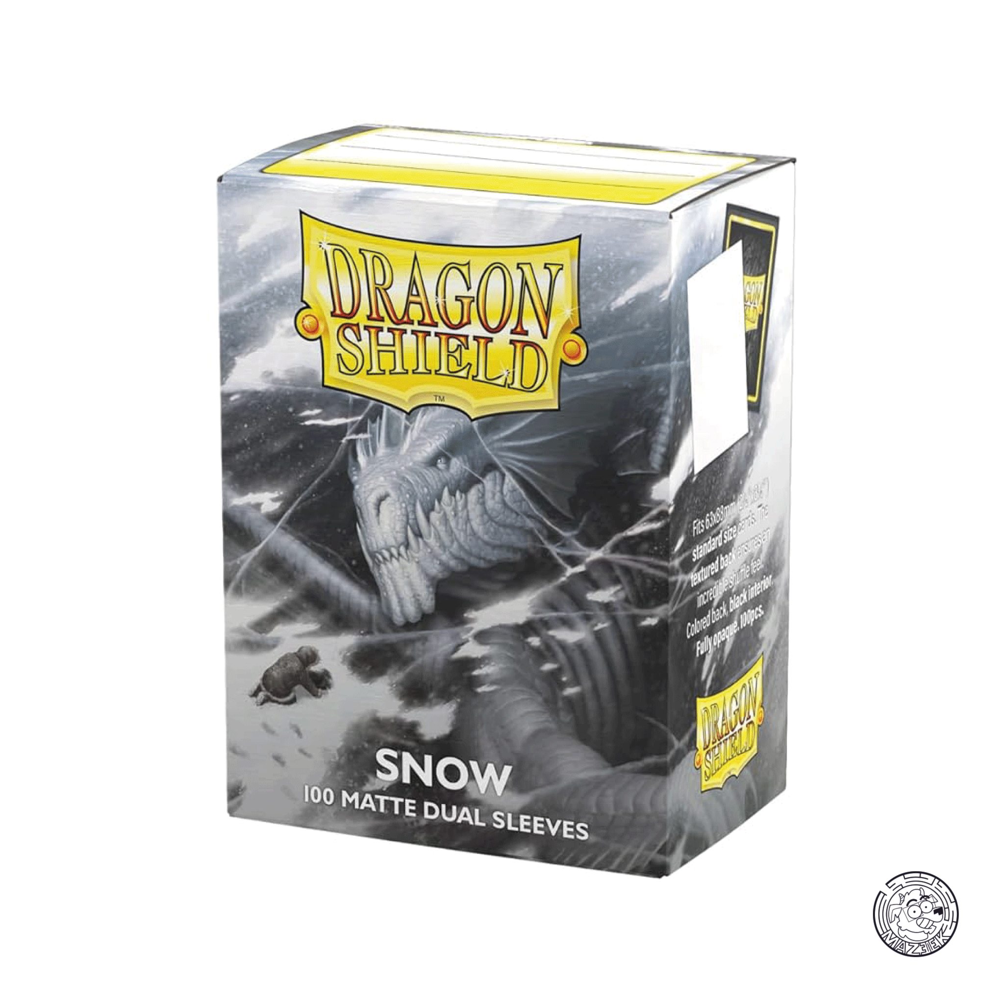 Dragon Shield - 100 Sleeves Classic: Standard Size 66,5x92,5 mm (Snow Nirin)