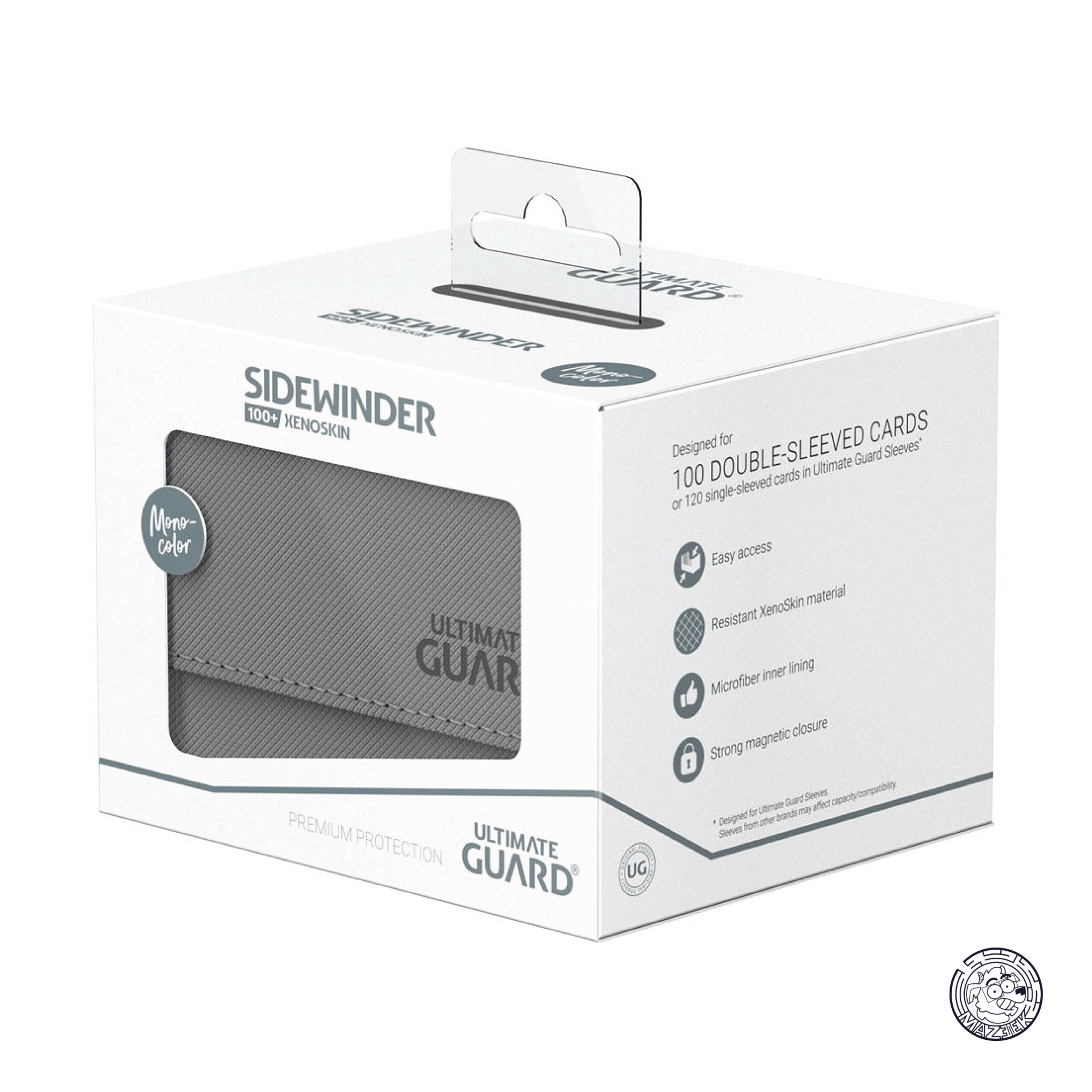 Ultimate Guard - Sidewinder 100+ XenoSkin Monocolor (Grey)