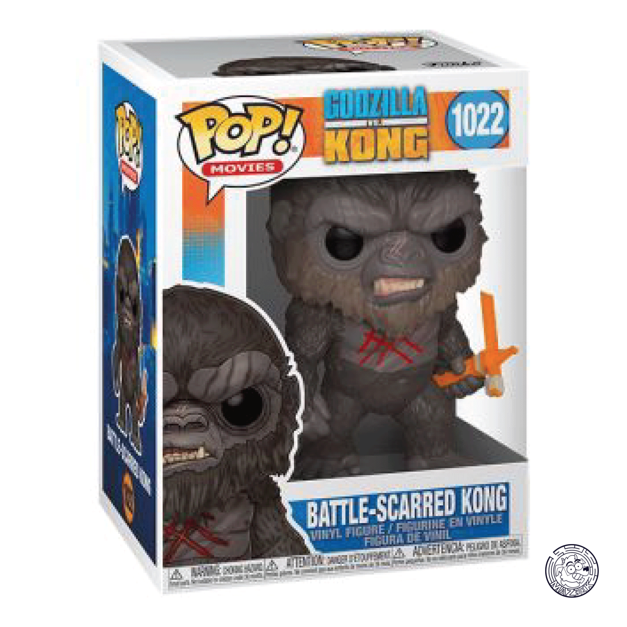 Funko POP! Godzilla vs. Kong: Battle-Scarred Kong 1022