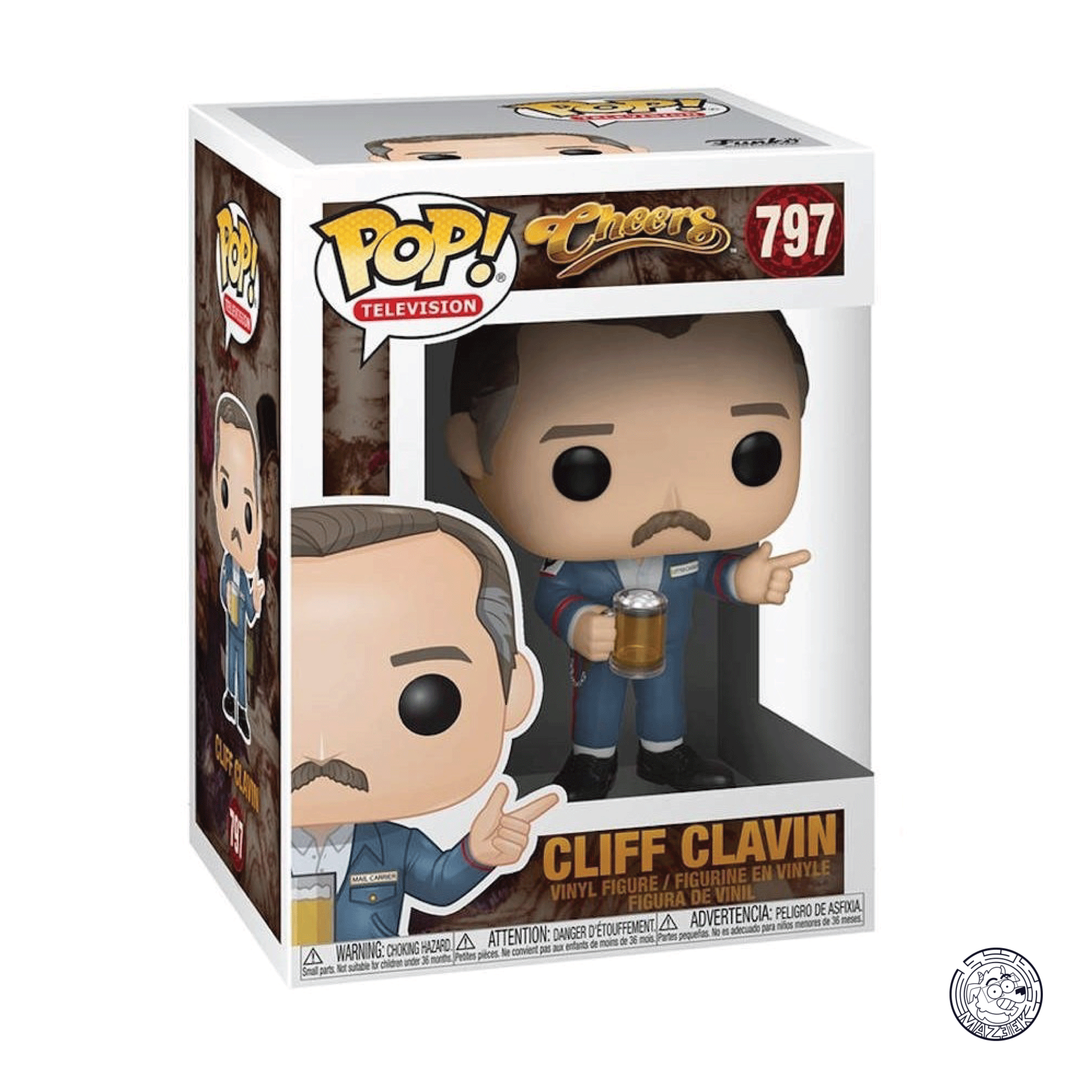 Funko POP! Cheers: Cliff Clavin 797