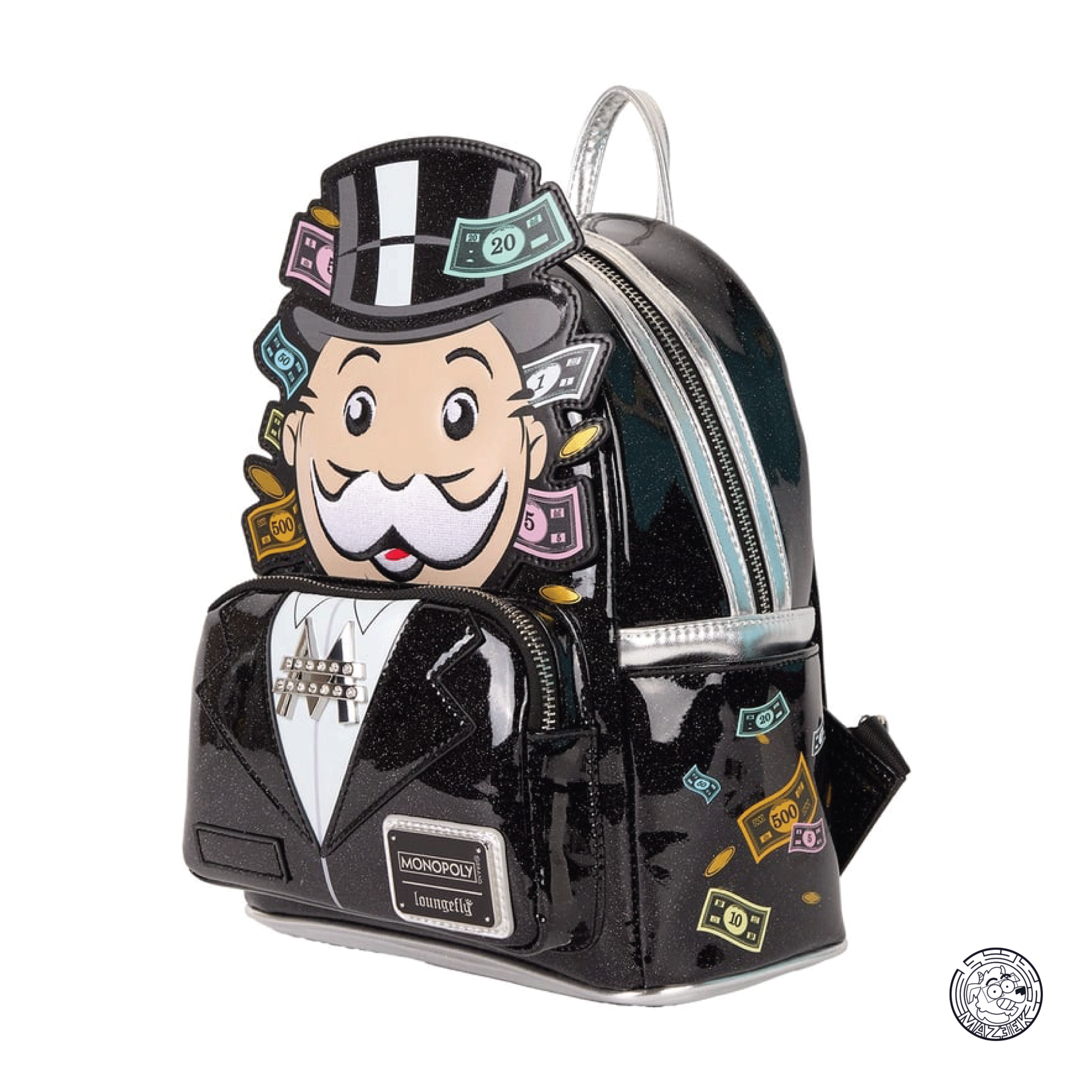 Zaino Secchiello! - HASBRO - Monopoly - Mini Backpack LoungeFly