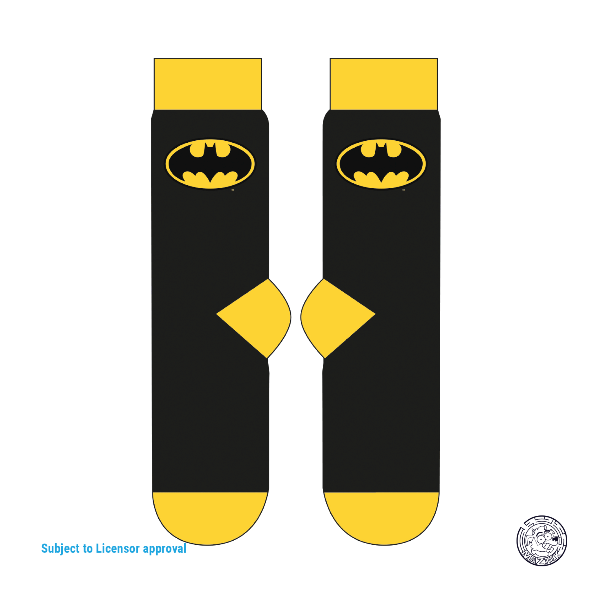 Tazza 3D - BATMAN - Logo - Mug 315ml and Socks 41-45