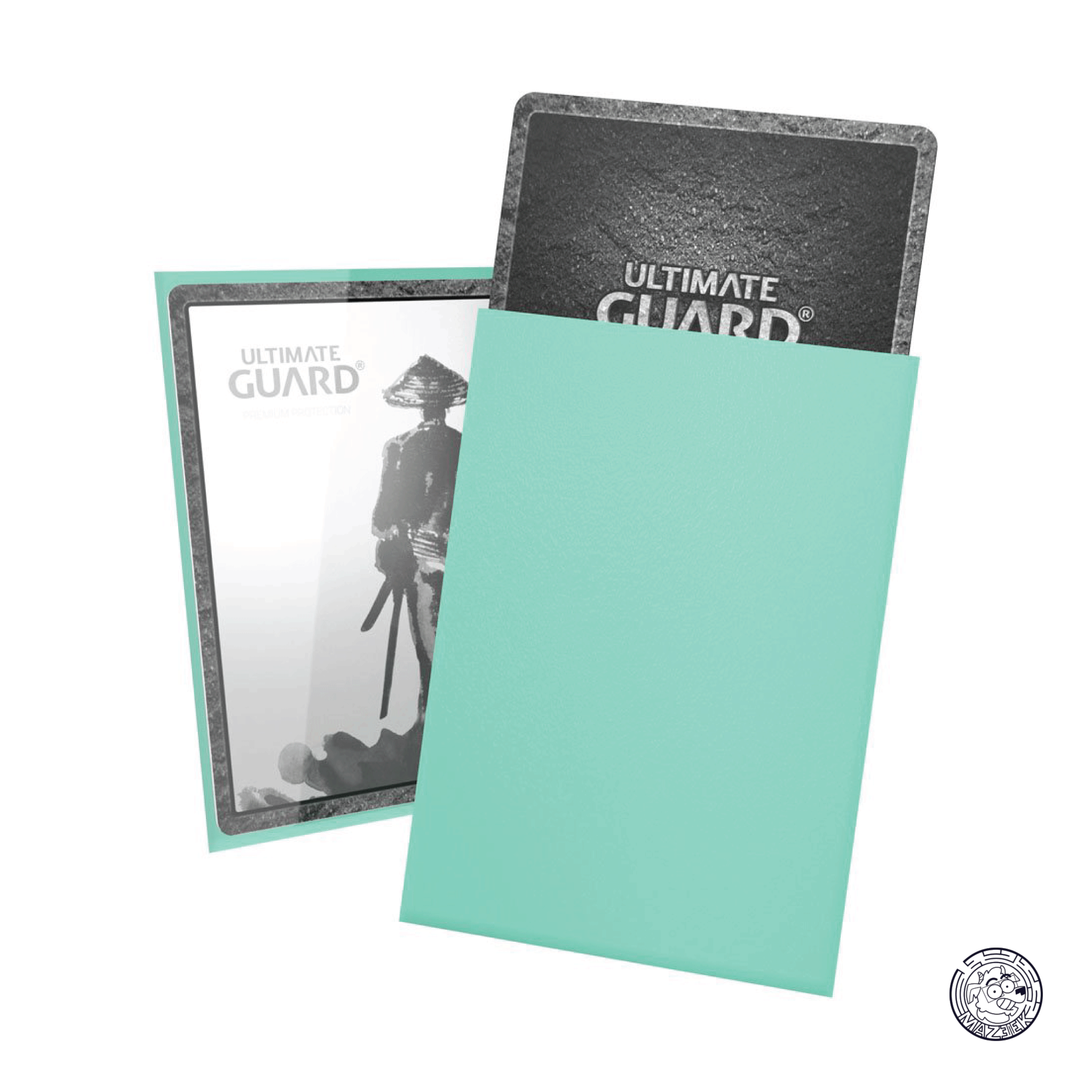 Ultimate Guard - 60 Sleeves Katana: Japanese Size 62x89 mm (Turquoise)