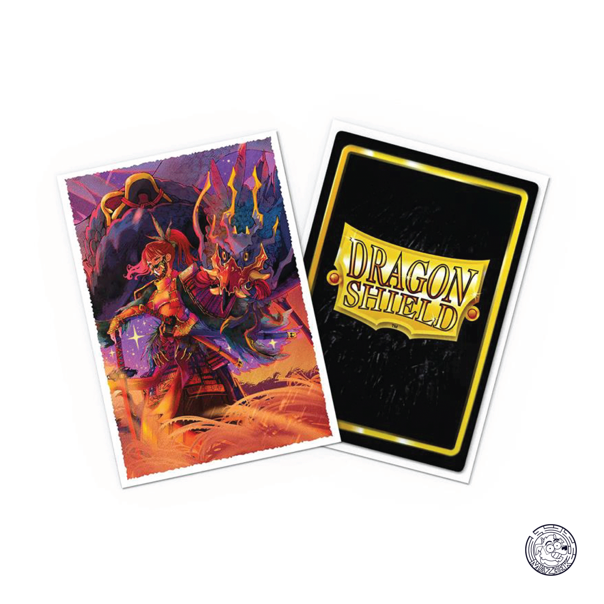 Dragon Shield - 60 Sleeves Matte: Japanese Size 62x89 mm (The Fallen)