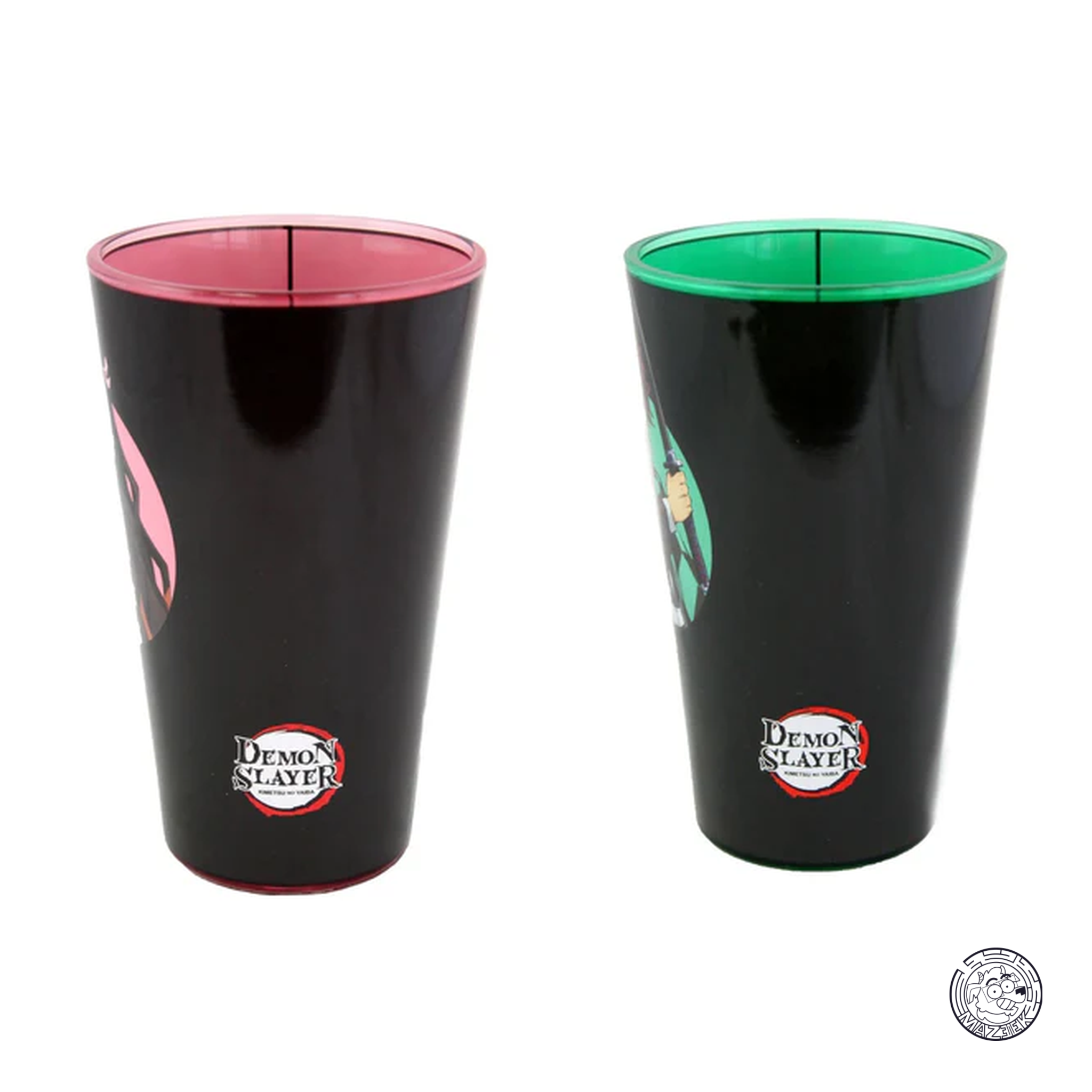 Bicchiere - DEMON SLAYER - Tanjiro & Nezuko - 2 XXL Pint Glass 473ml