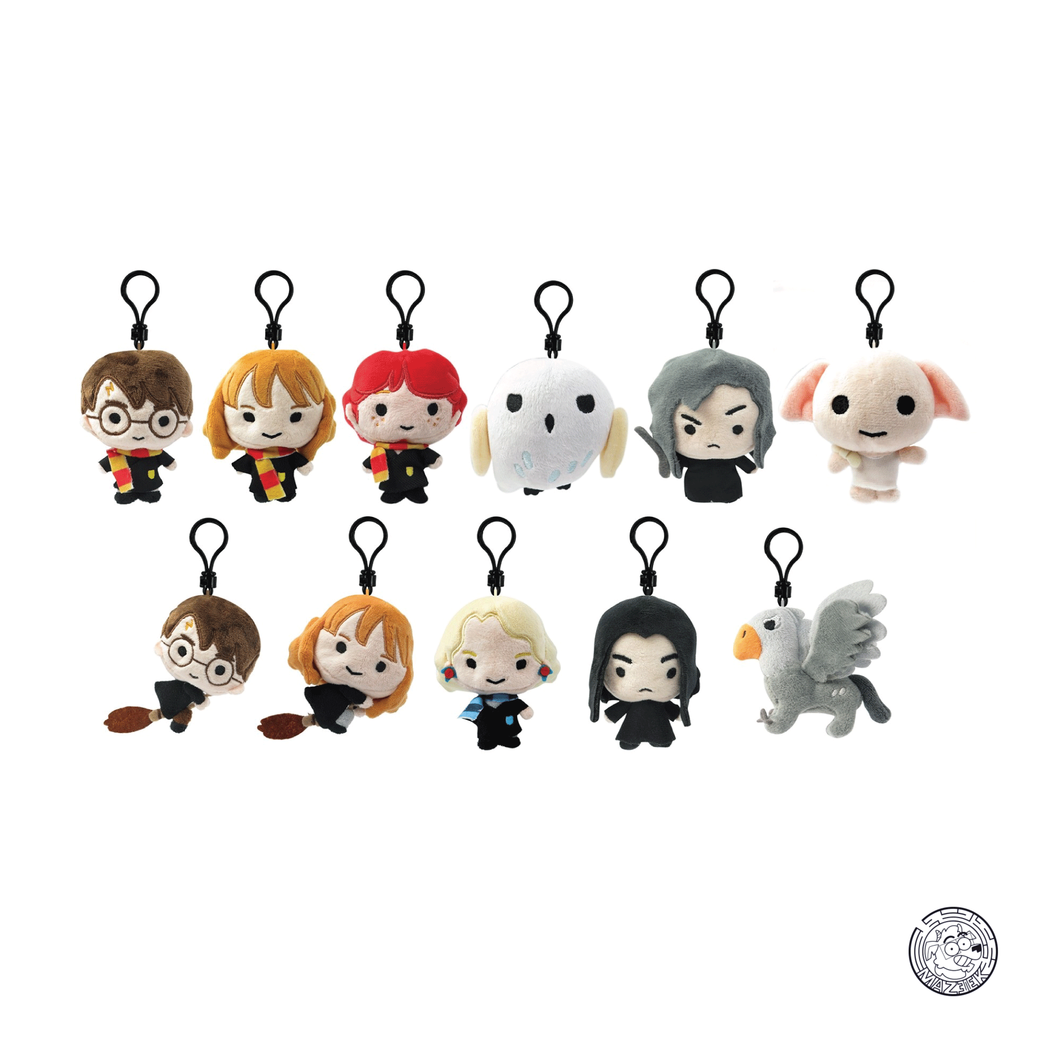 Figure! HARRY POTTER - Plush Bag Clip (random)