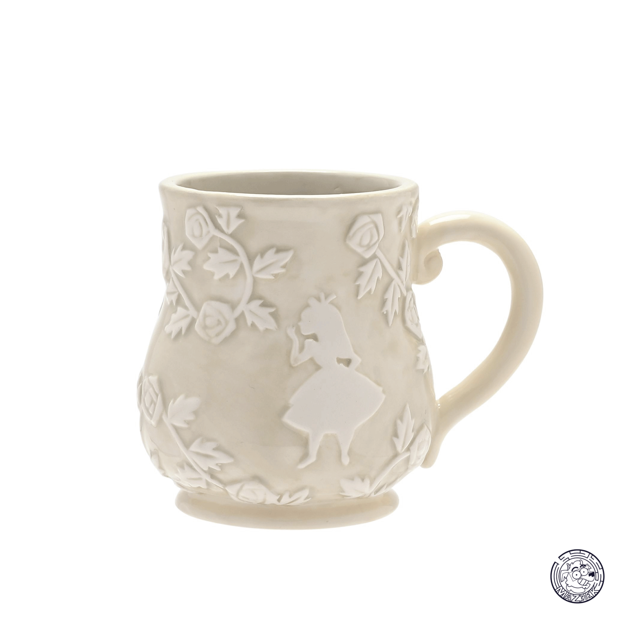 Tazza - ALICE IN WONDERLAND - White Rabbit - Embossed Mug 11Oz