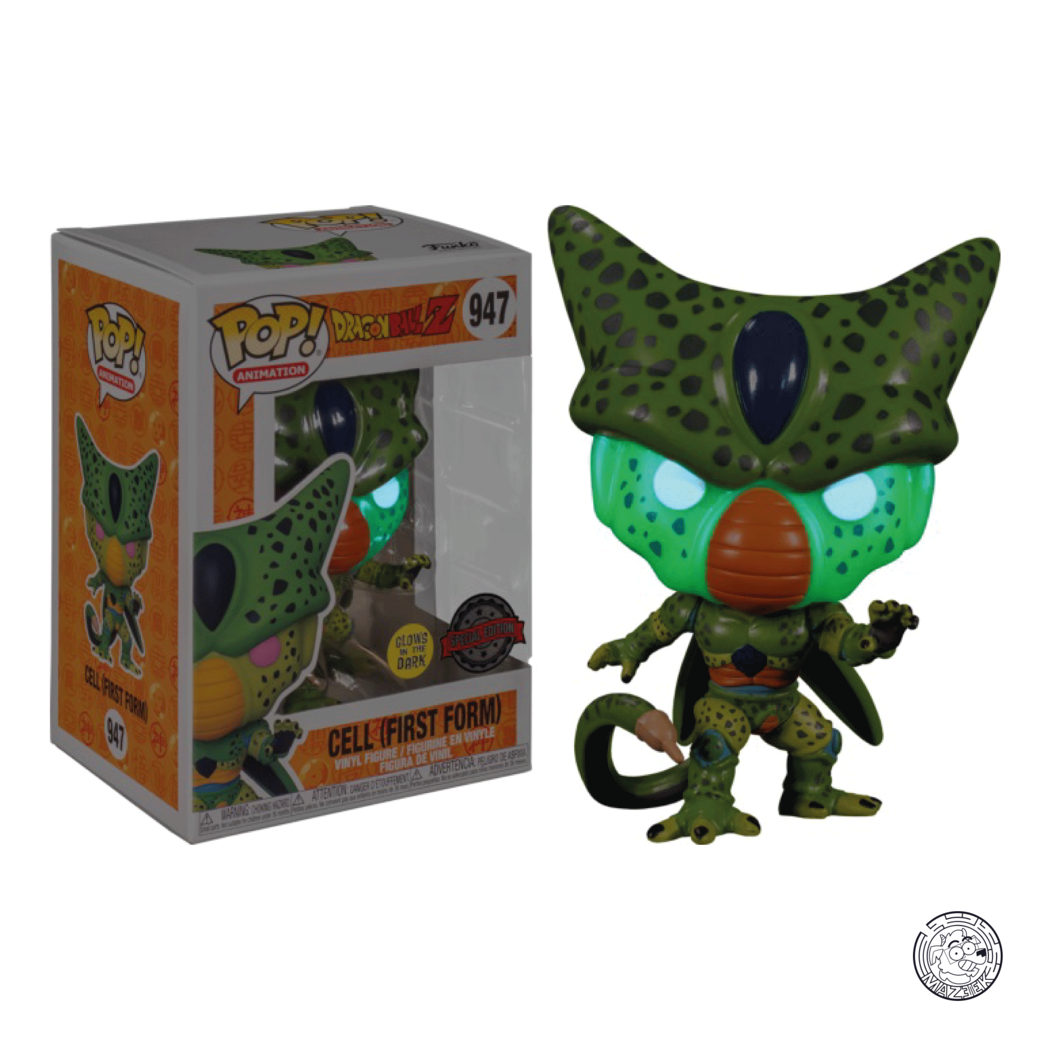 Funko POP! Dragon Ball Z: Cell First Form (GITD) 947