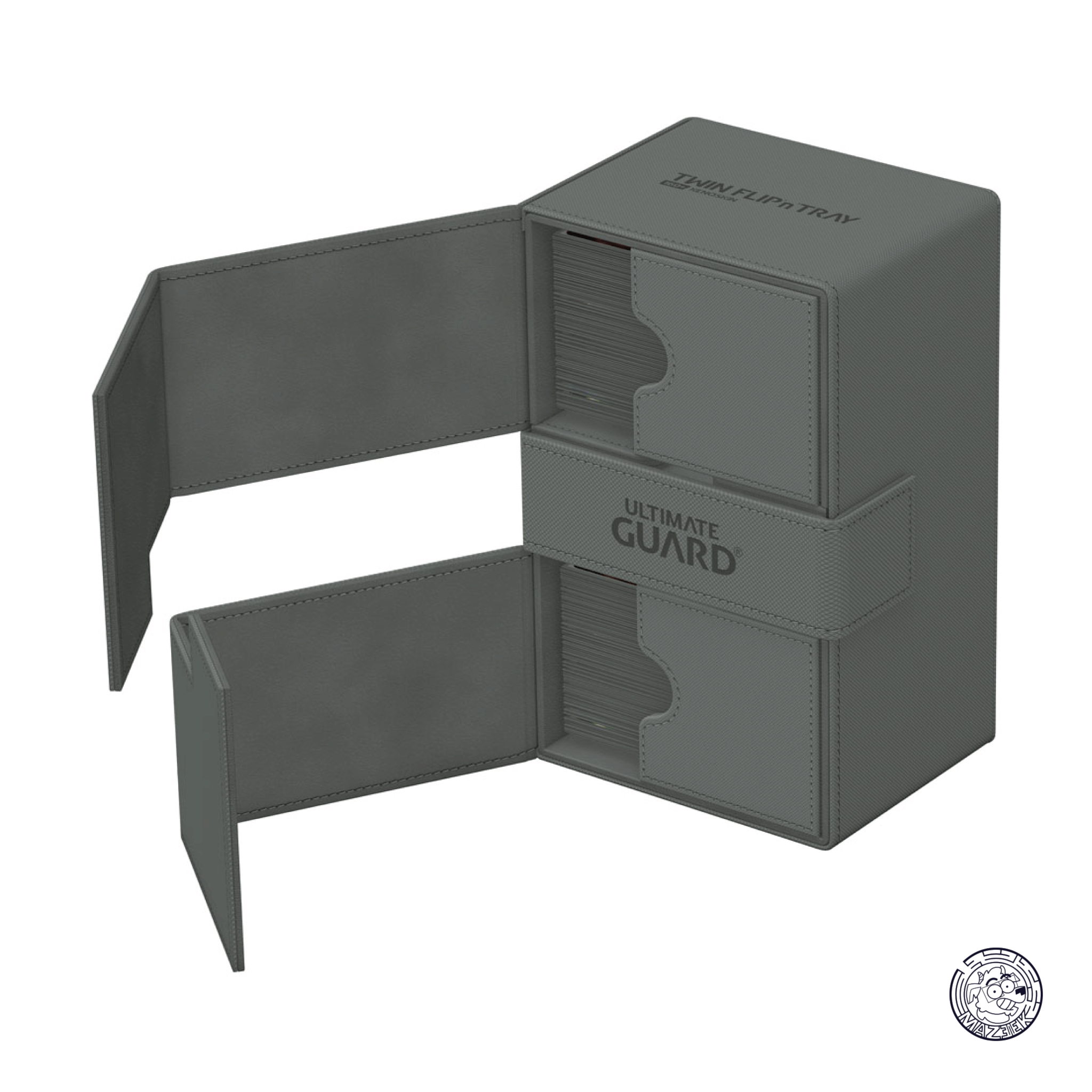 Ultimate Guard - Twin Flip`n`Tray 160+ XenoSkin Monocolor (Grey)