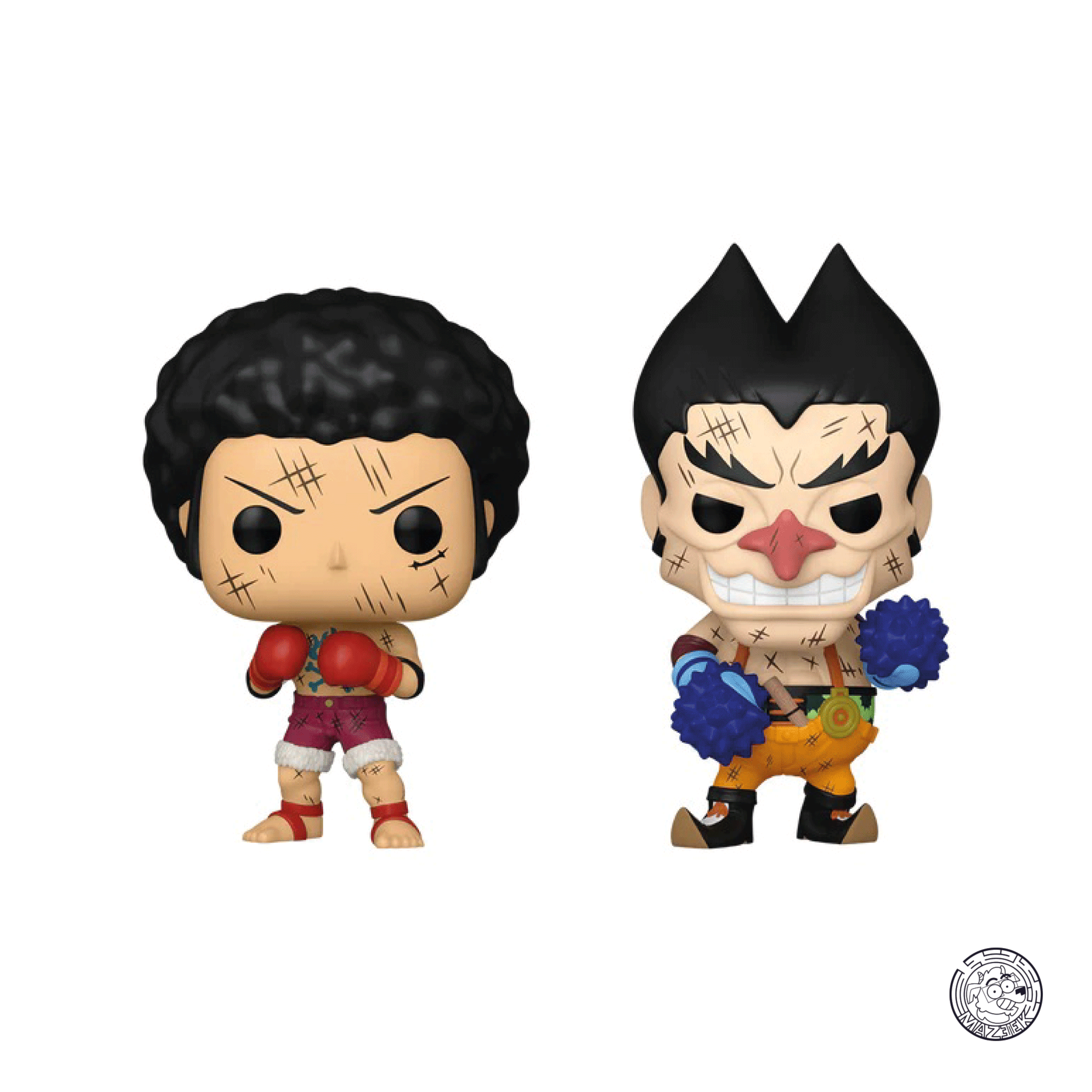 Funko POP! One Piece: Luffy & Foxy (Chase Edition) 2 Pack
