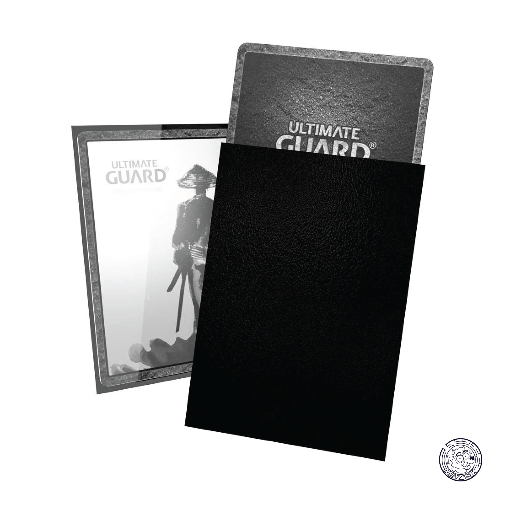 Ultimate Guard - 60 Sleeves Katana: Japanese Size 62x89 mm (Black)