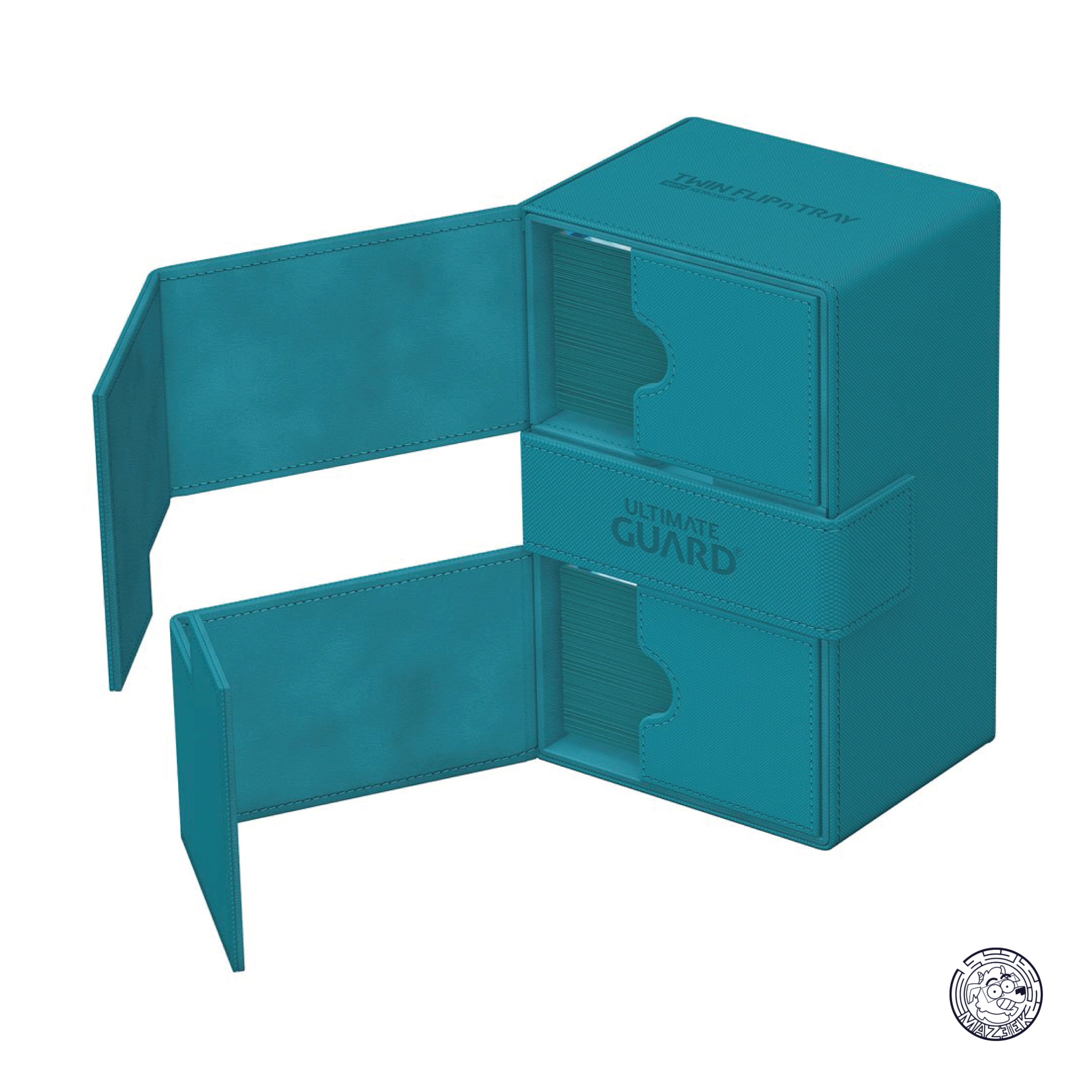 Ultimate Guard - Twin Flip`n`Tray 160+ XenoSkin Monocolor (Petrol)