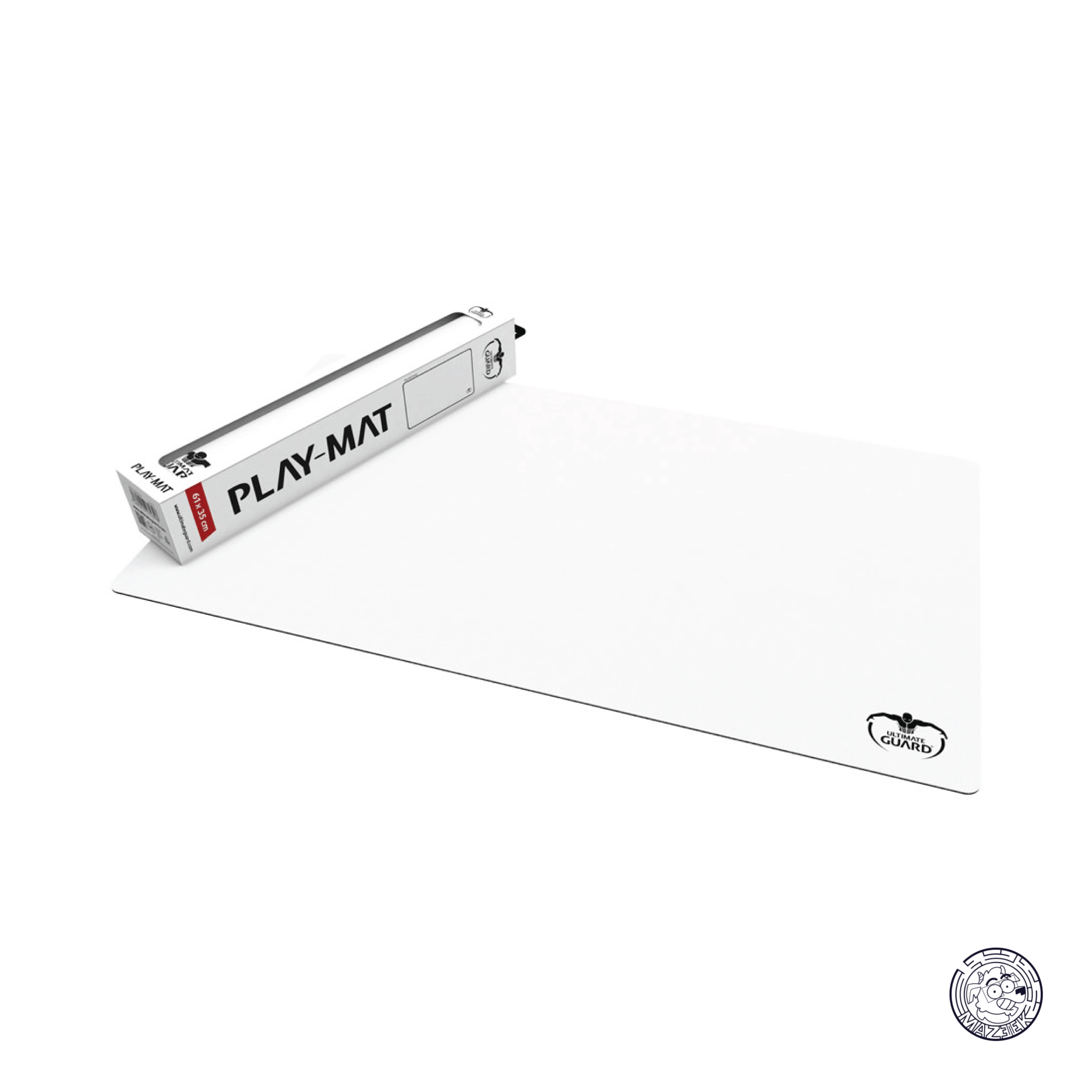 Ultimate Guard - Play-Mat Monochrome 61 x 35 cm (White)