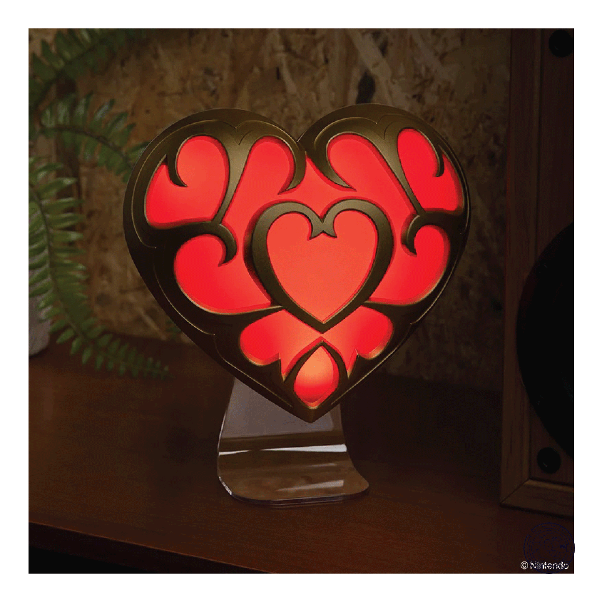 Lampada - THE LEGEND OF ZELDA - Heart Container - Light 25cm