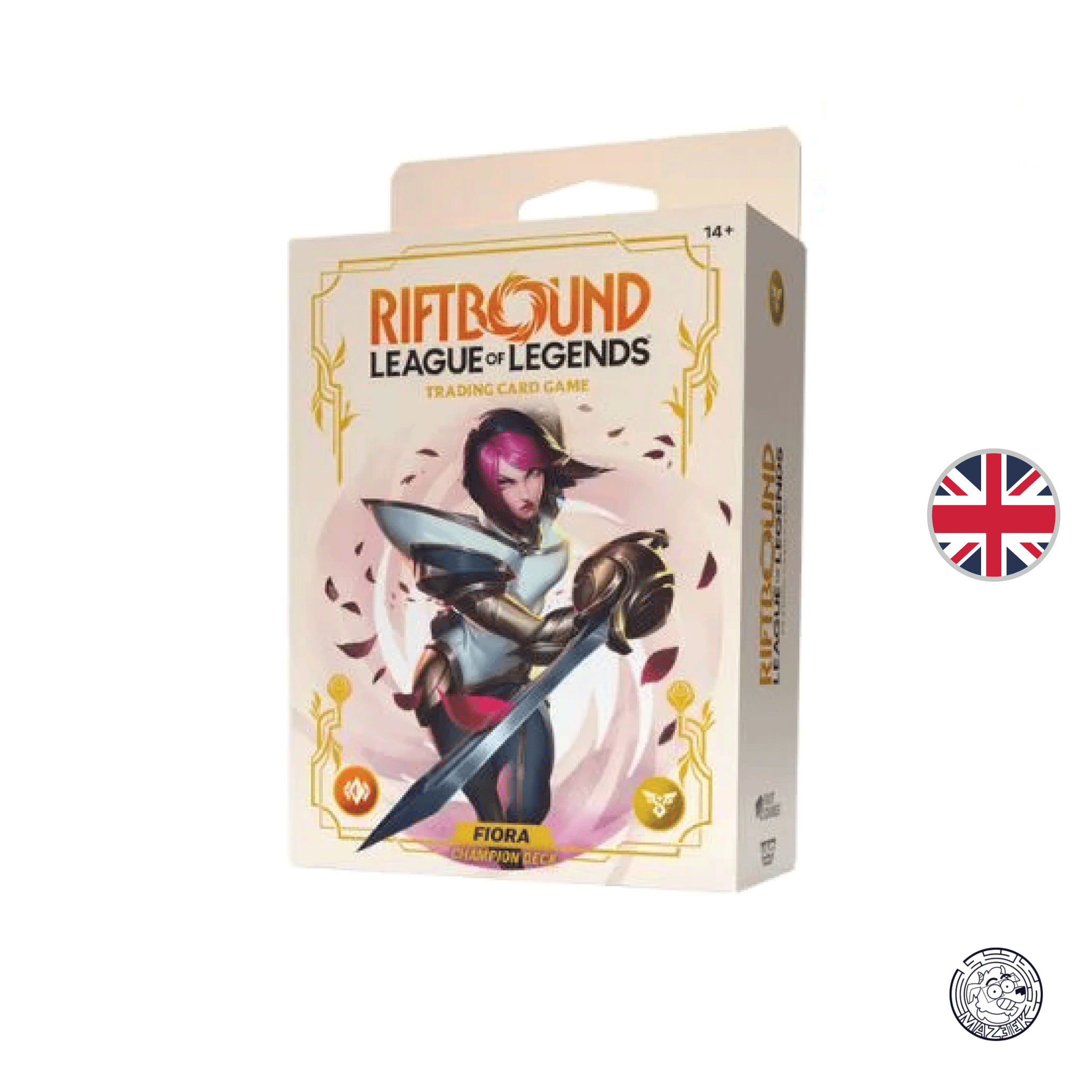 Riftbound - League of Legend: Card Game Champion Deck: Fiora ENG