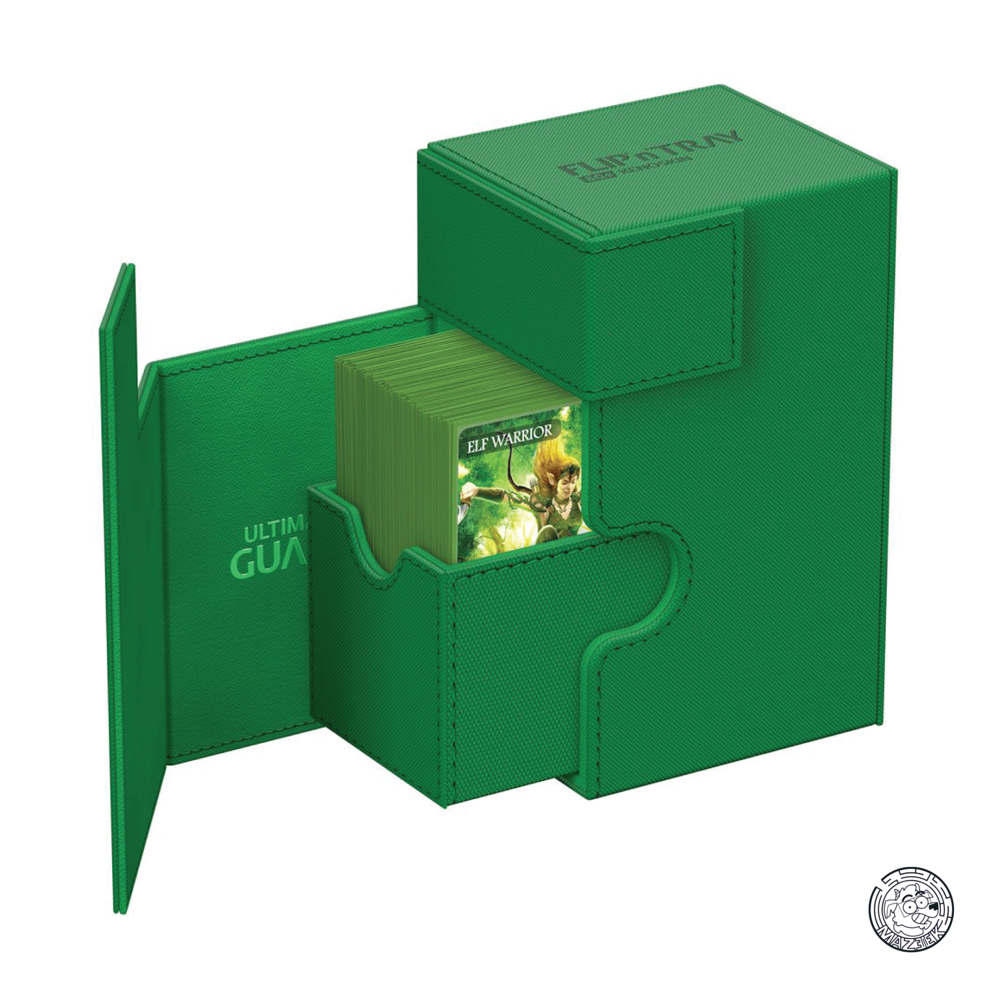 Ultimate Guard - Flip`n`Tray 80+ XenoSkin Monocolor (Green)