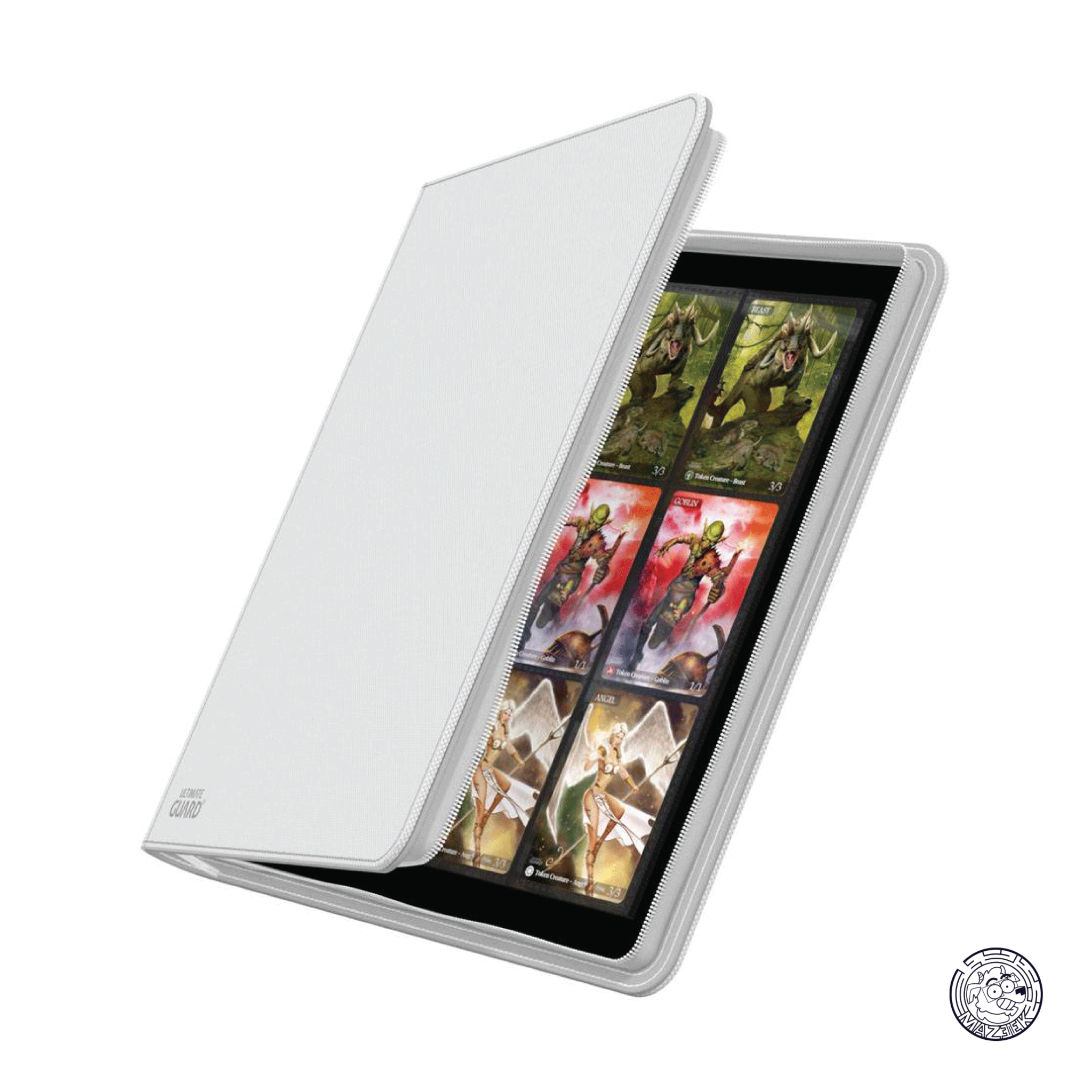 Ultimate Guard - Zipfolio 480 - 24-Pocket XenoSkin Quadrow (White)