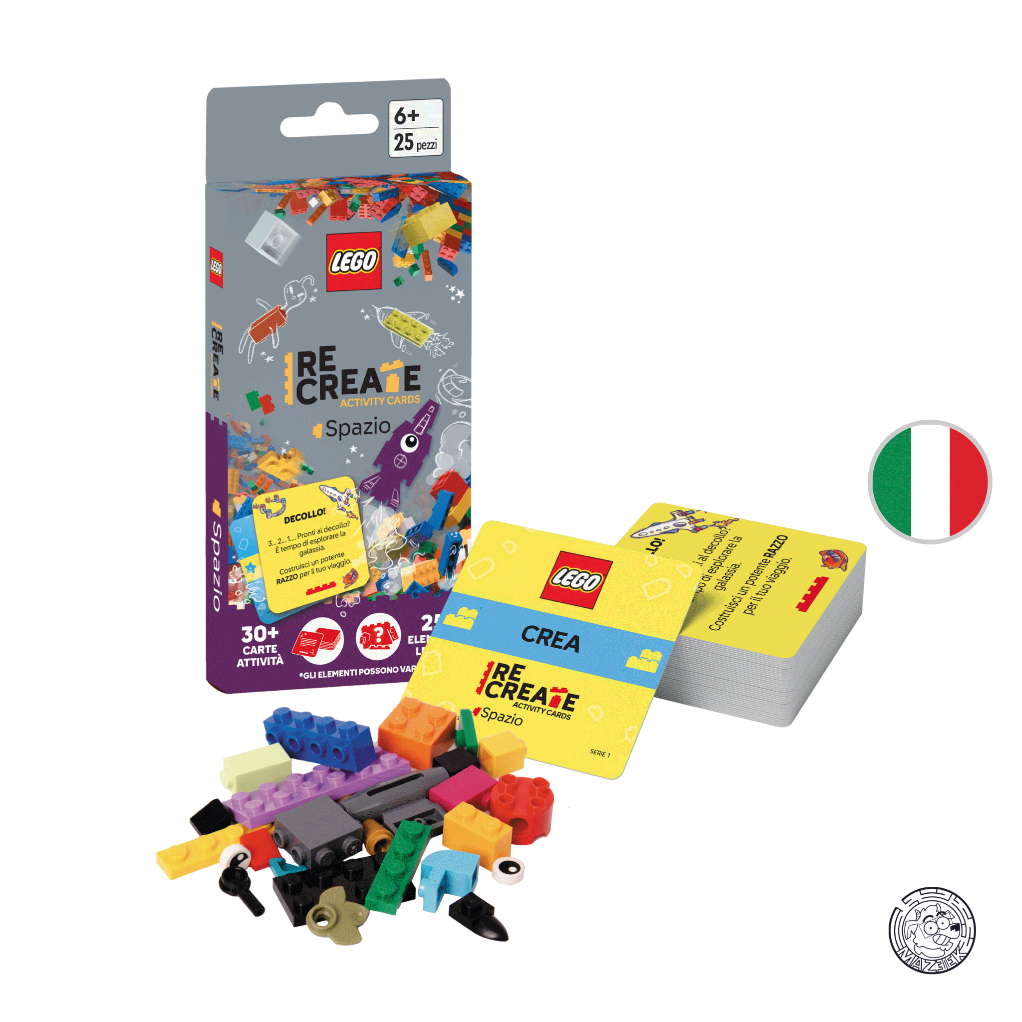 Lego Recreate - Activity Cards - Spazio - Prima Release
