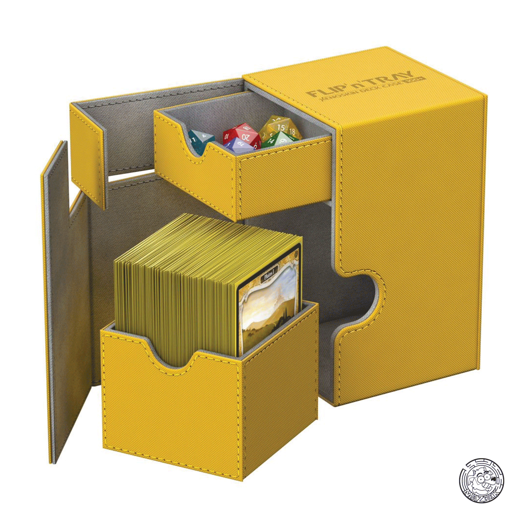 Ultimate Guard - Flip`n`Tray 100+ XenoSkin Monocolor (Amber)