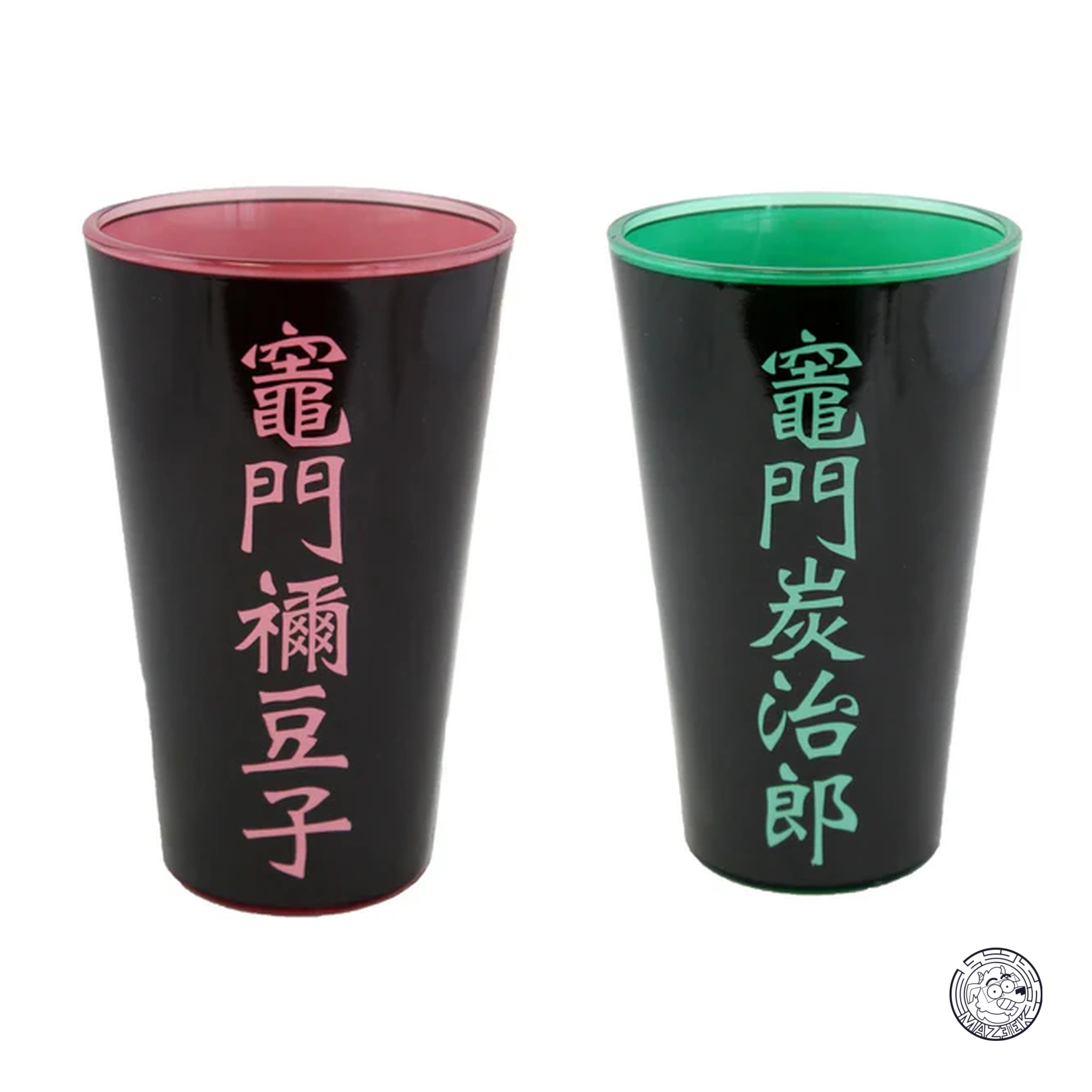 Bicchiere - DEMON SLAYER - Tanjiro & Nezuko - 2 XXL Pint Glass 473ml