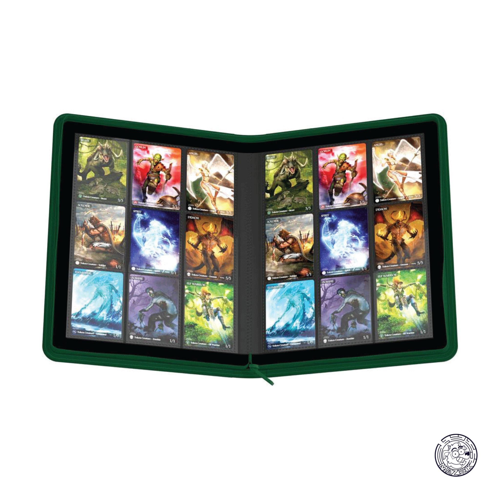 Ultimate Guard - Zipfolio 360 - 18-Pocket XenoSkin (Green)