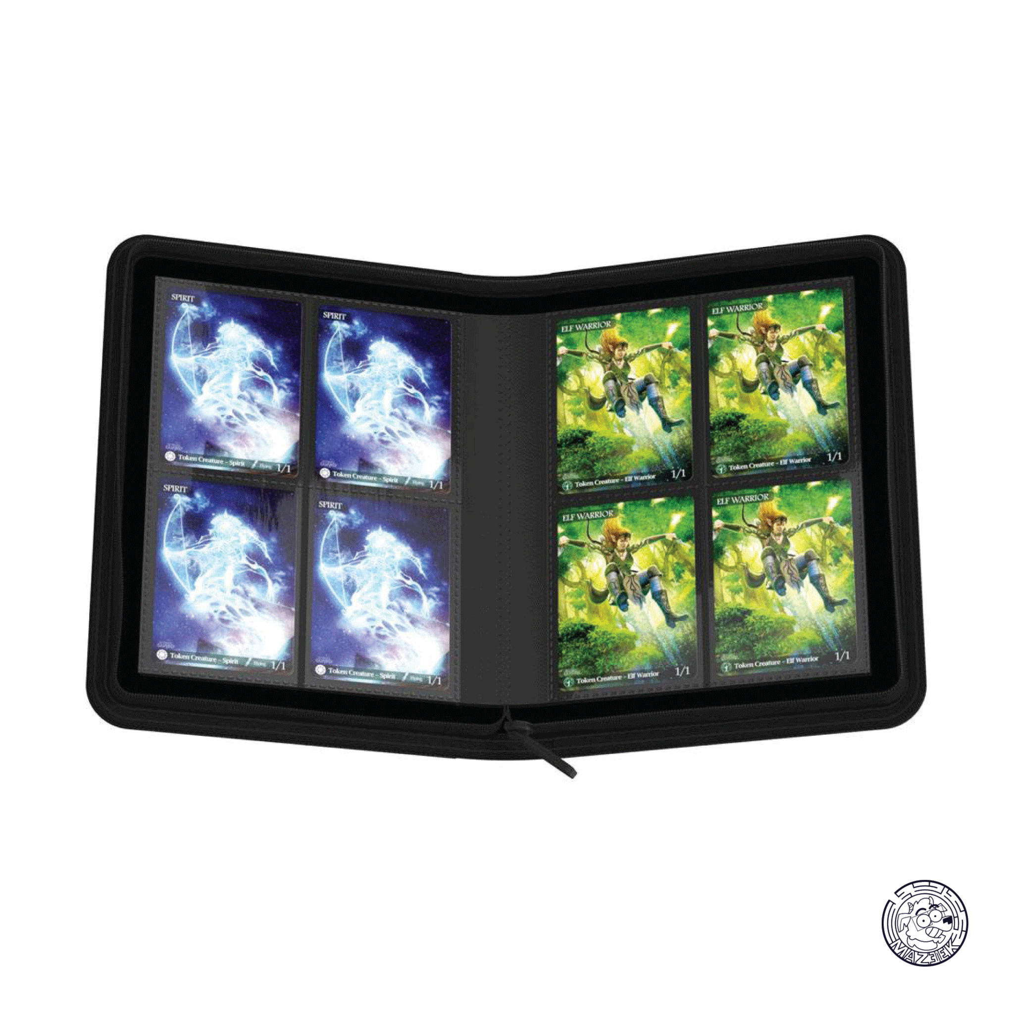 Ultimate Guard - Zipfolio 160 - 8-Pocket XenoSkin (Black)