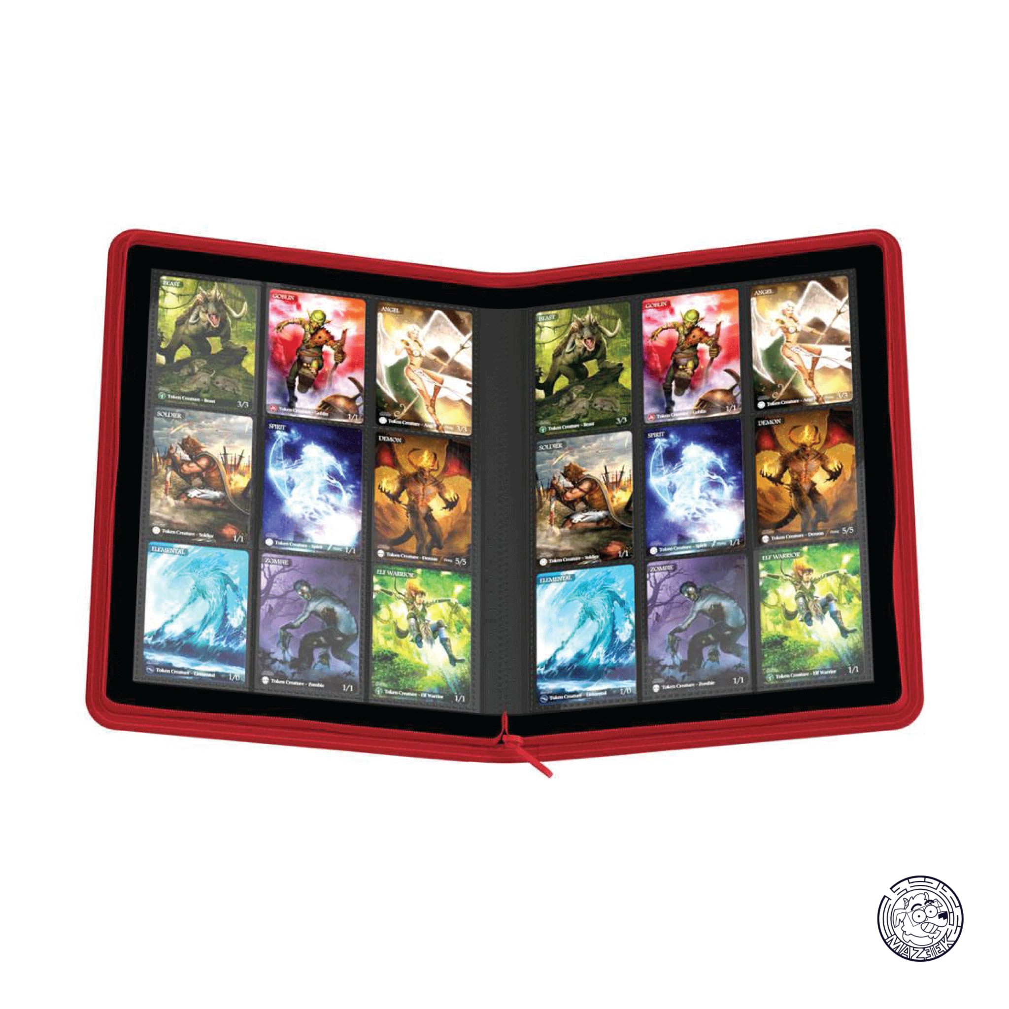 Ultimate Guard - Zipfolio 360 - 18-Pocket XenoSkin (Red)