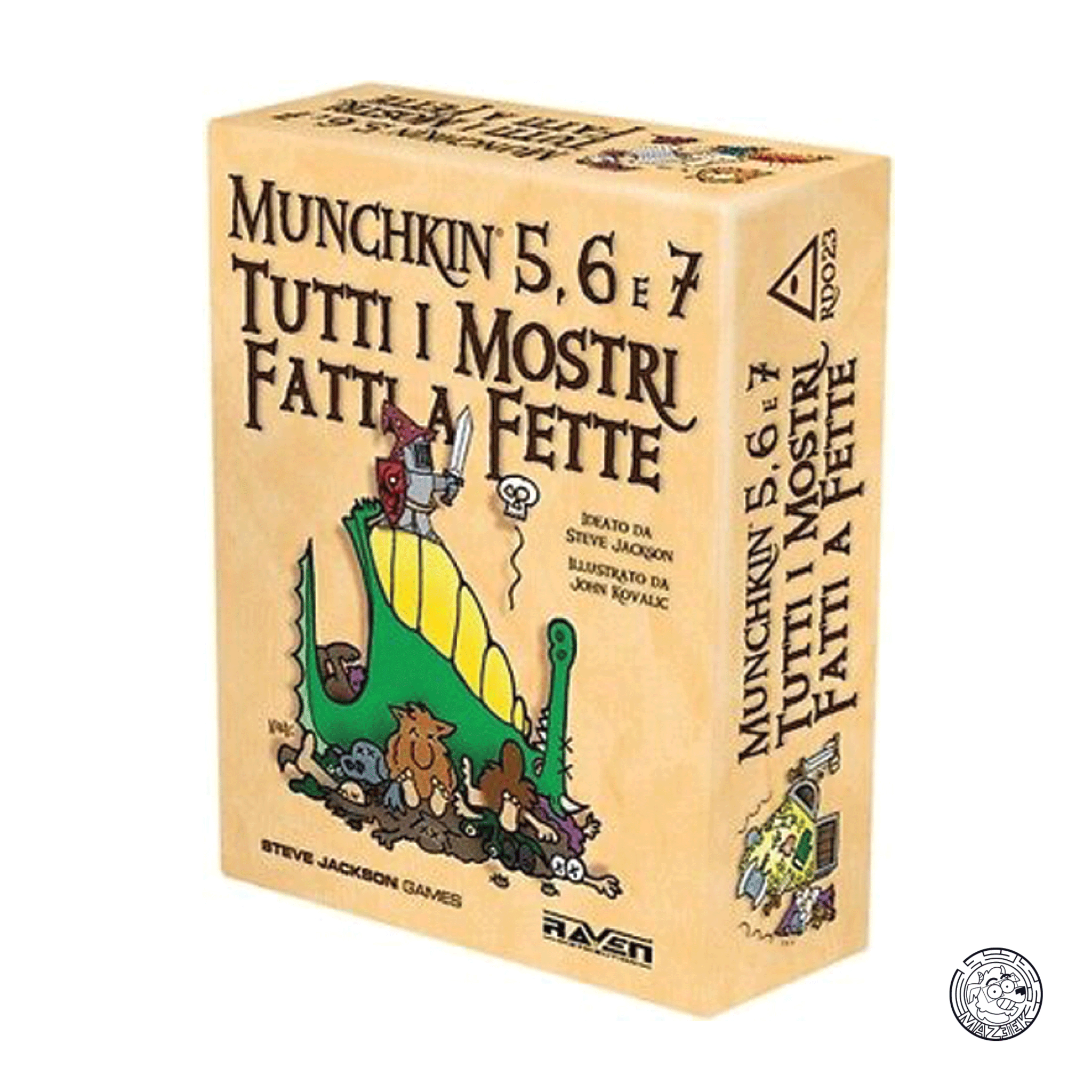 Munchkin 5, 6 e 7 - Tutti i Mostri Fatti a Fette