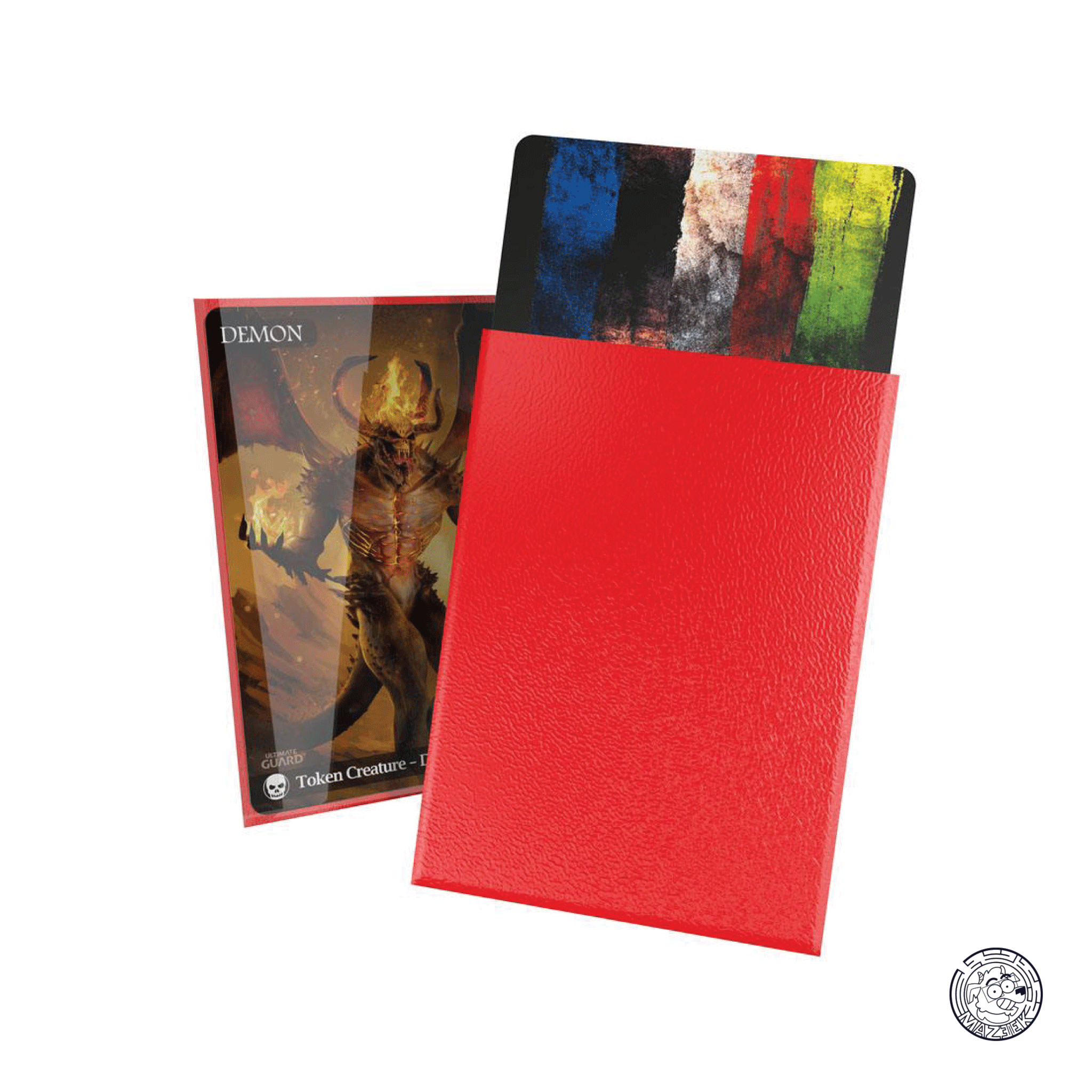 Ultimate Guard - 100 Sleeves Cortex: Standard Size 66x91 mm (Red)