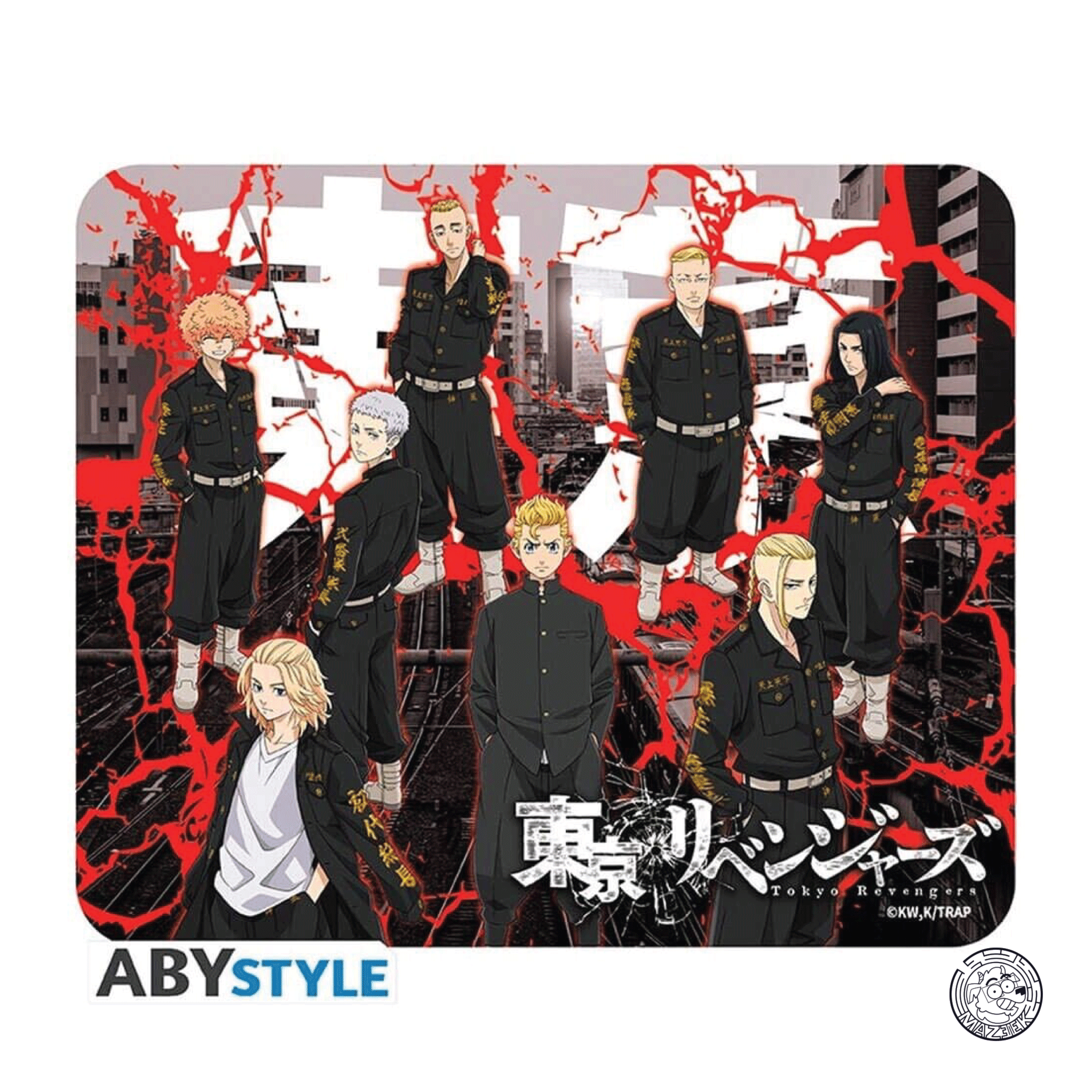 Mousepad - Tokyo Revengers: Takemichi & Toman