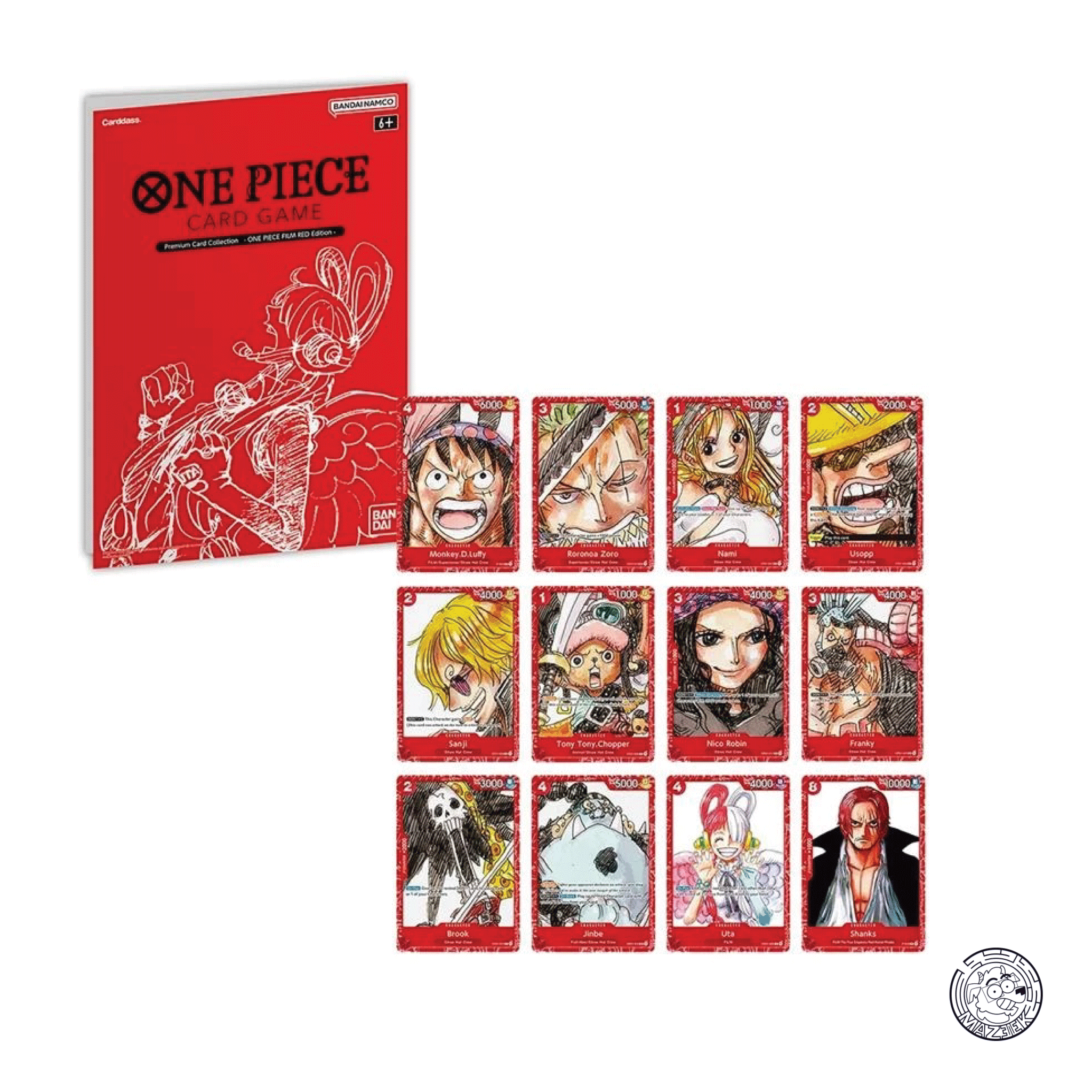 One piece! Premium Card Collection Film Red Edition ENG
