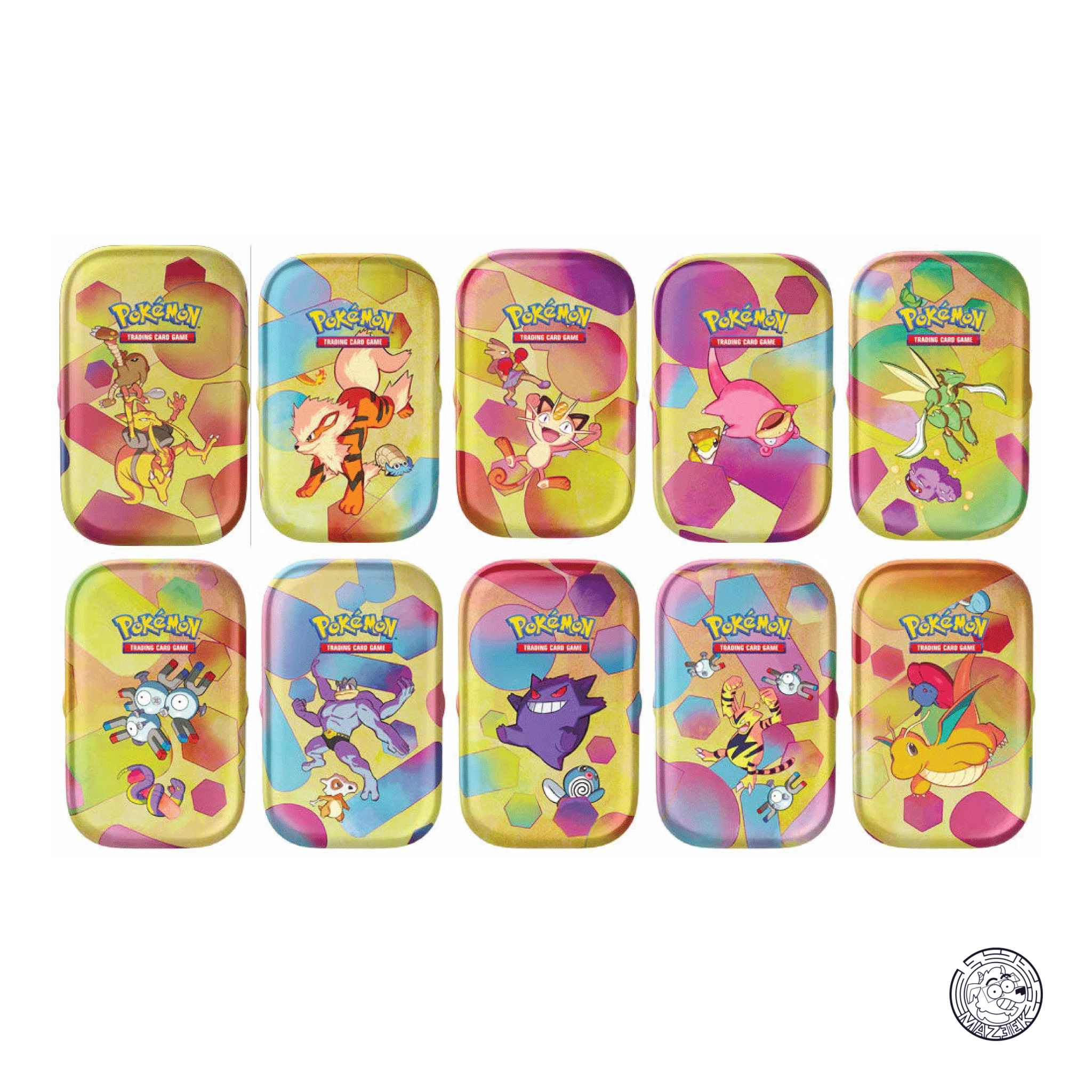 Pokemon! BOX: Scarlatto e Violetto - Display da 10 Mini Tin 151 ITA