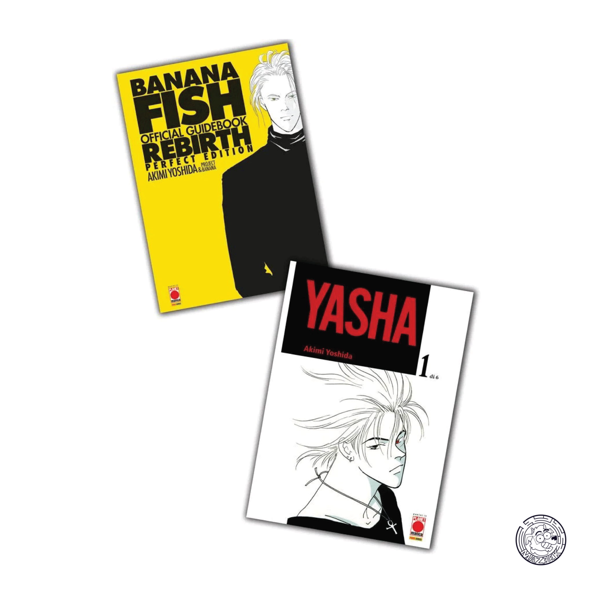 Yasha 01 + Banana Fish, Official Guidebook Rebirth Perfect Edition - Bundle