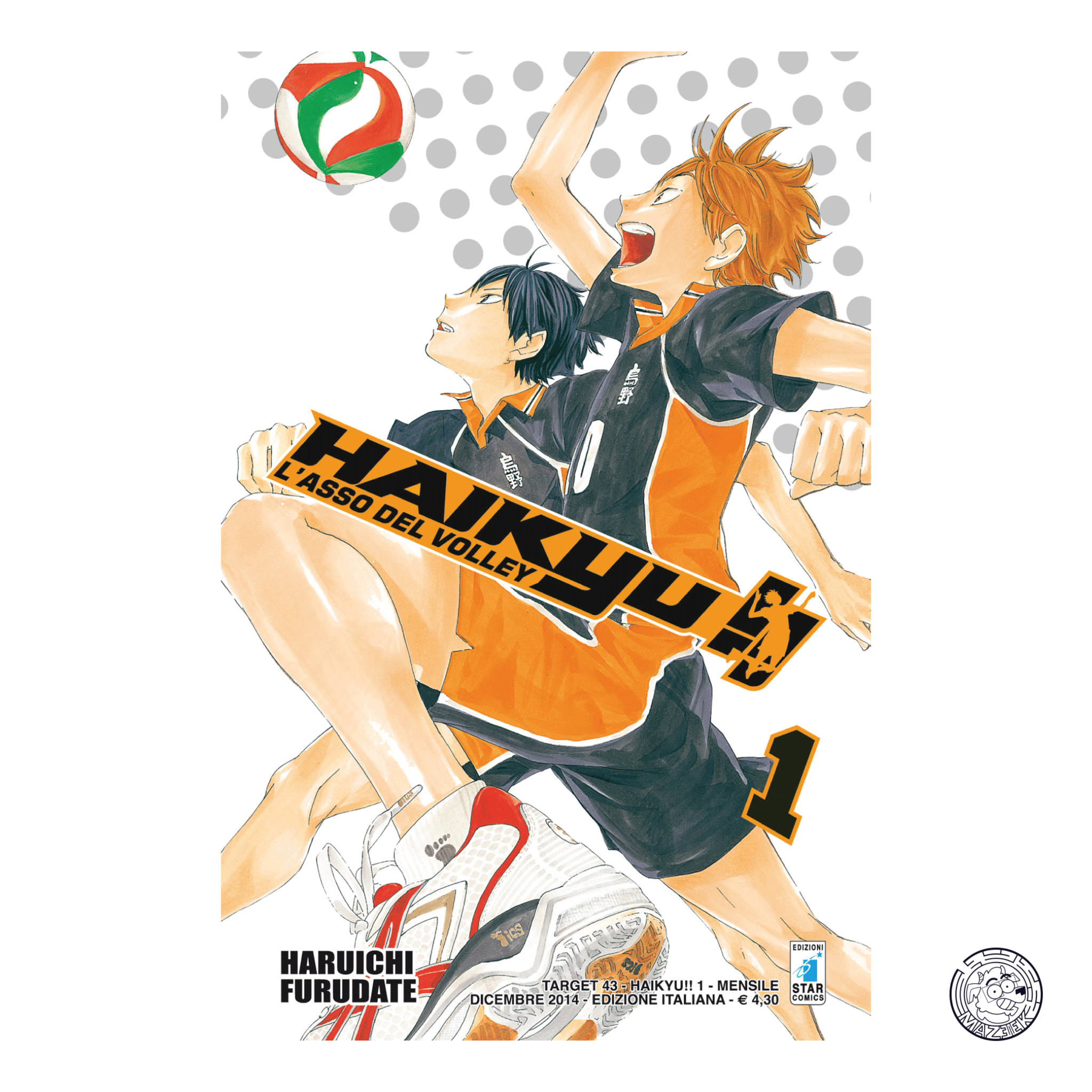 Haikyu!! L'asso del Volley 01
