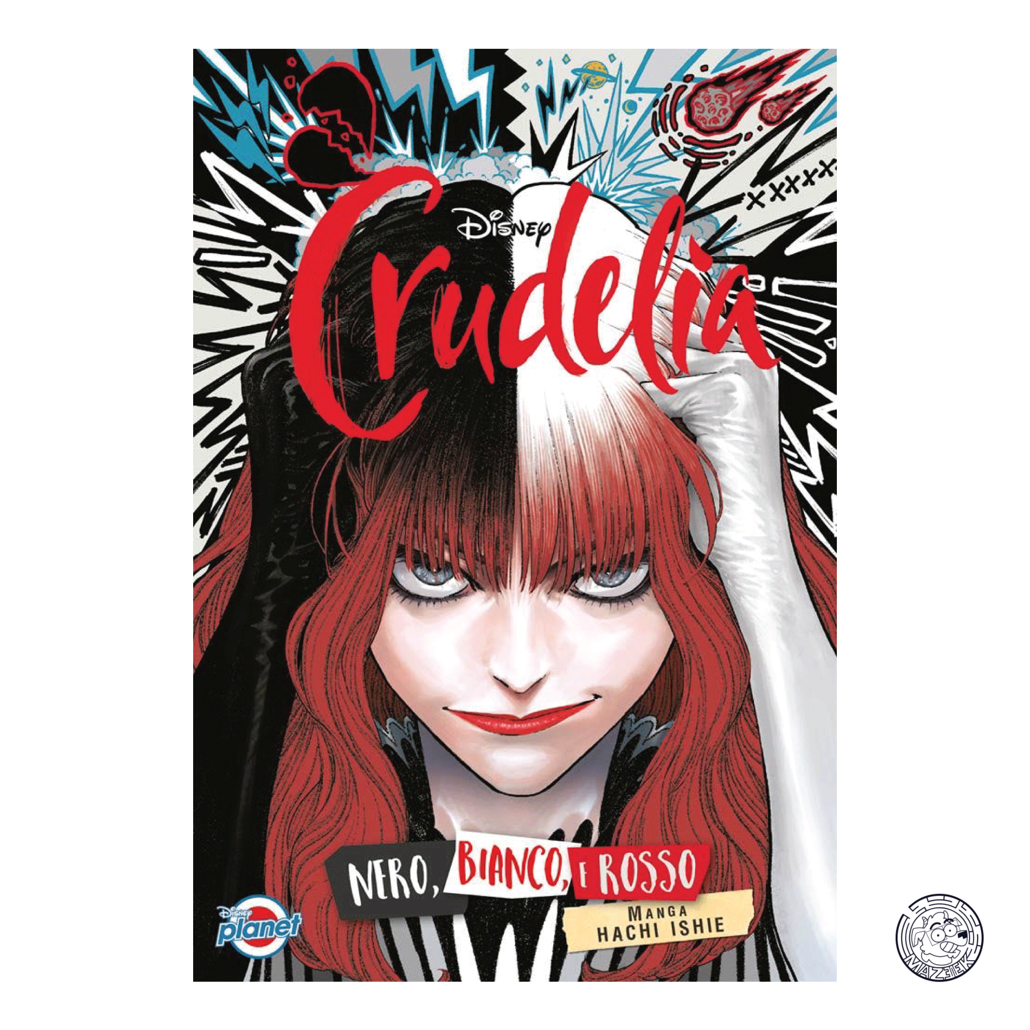 Crudelia Nero Bianco E Rosso